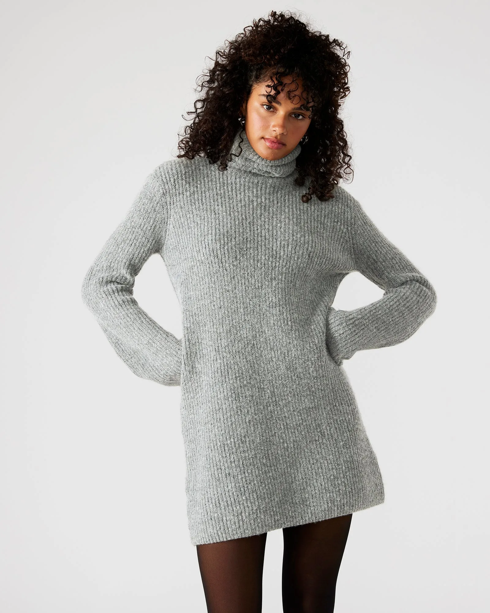 ABBIE SWEATER DRESS GREY