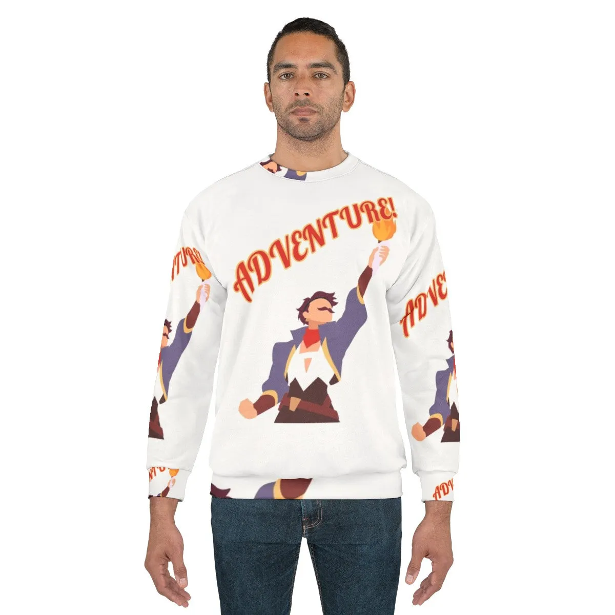 Adventure-Themed She-Ra Sweatshirt Featuring Sea Hawk