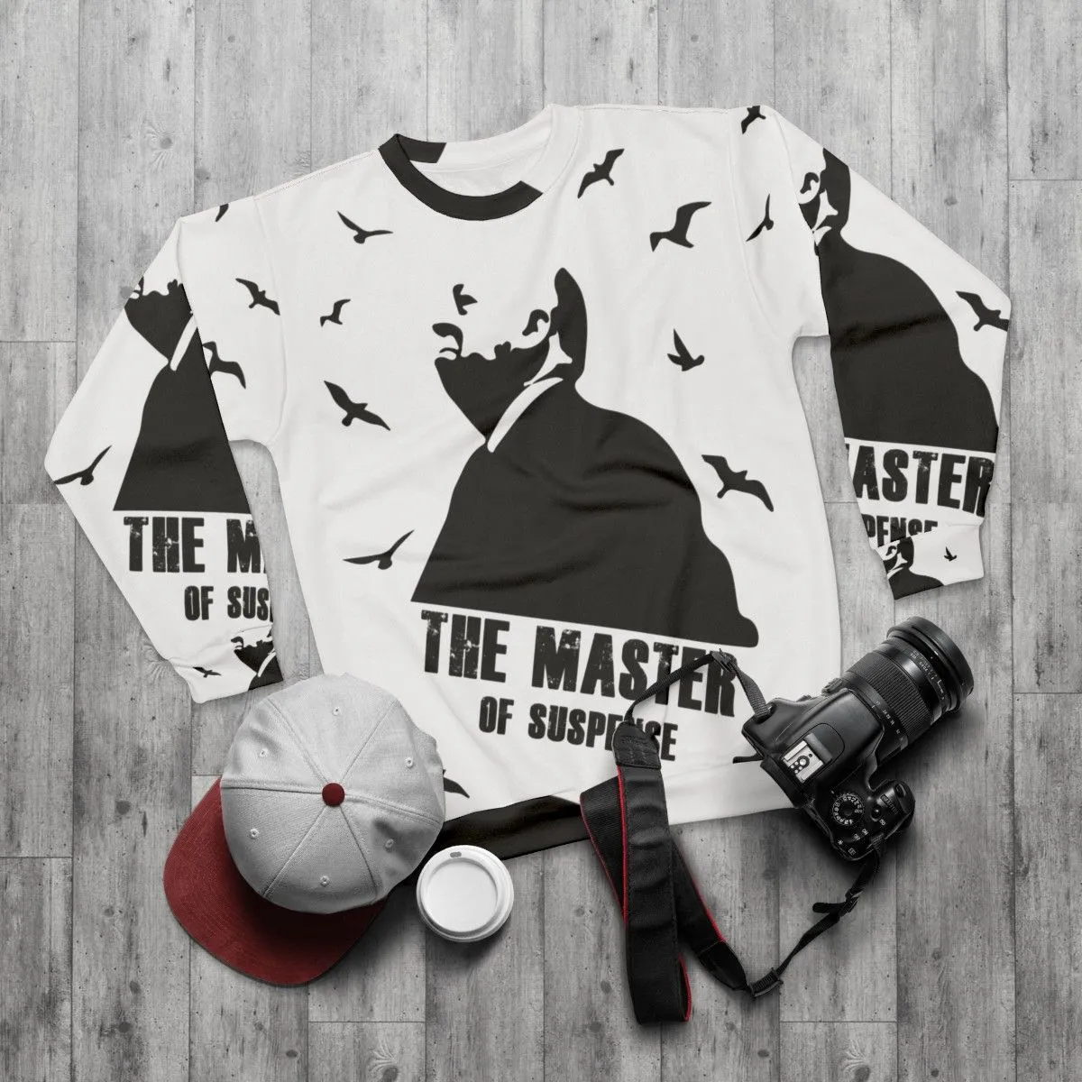 Alfred Hitchcock Master Of Suspense Sweatshirt | Vintage Movie Apparel