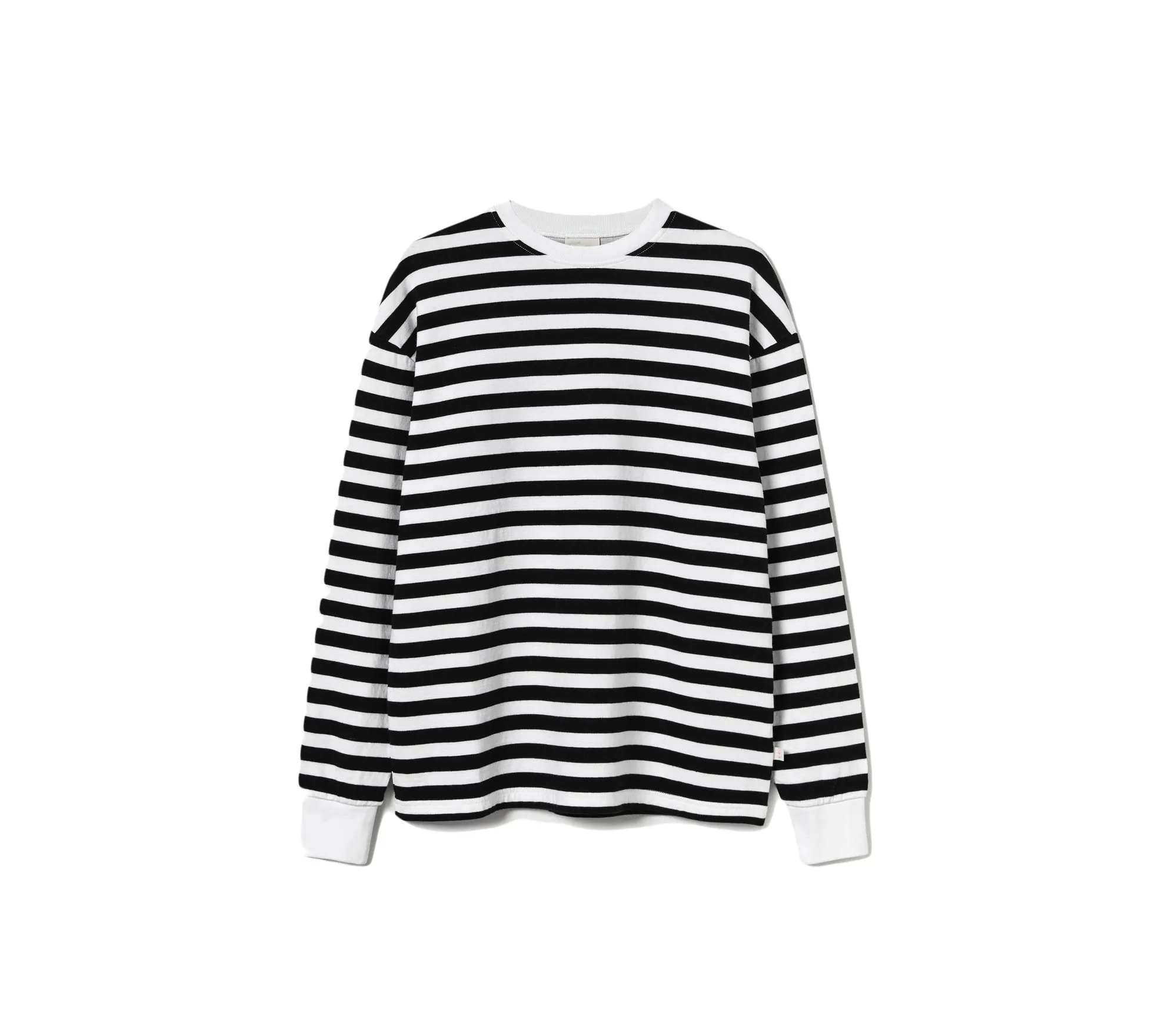 Azevedo Loose Sweatshirt | Black Stripes