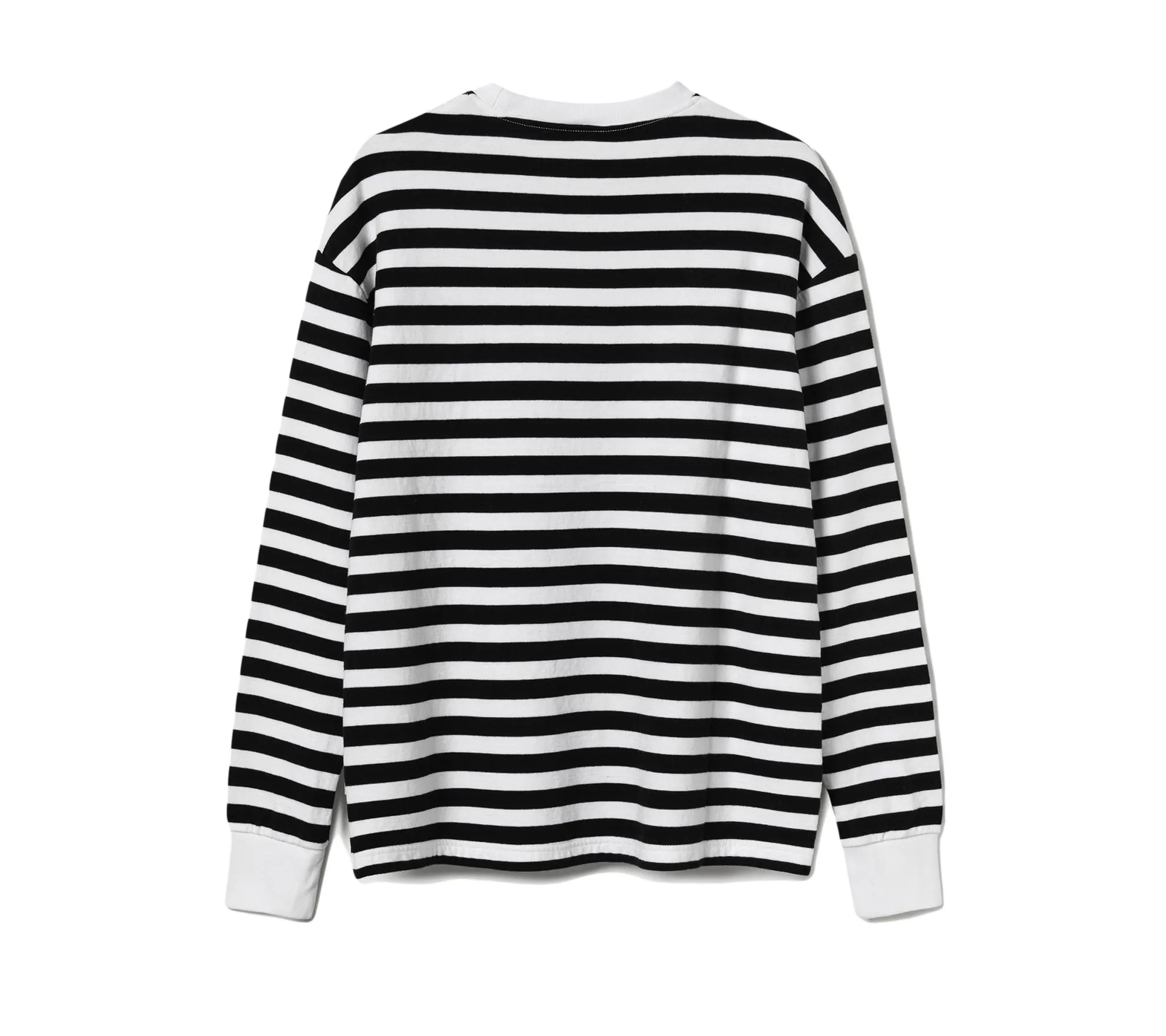 Azevedo Loose Sweatshirt | Black Stripes