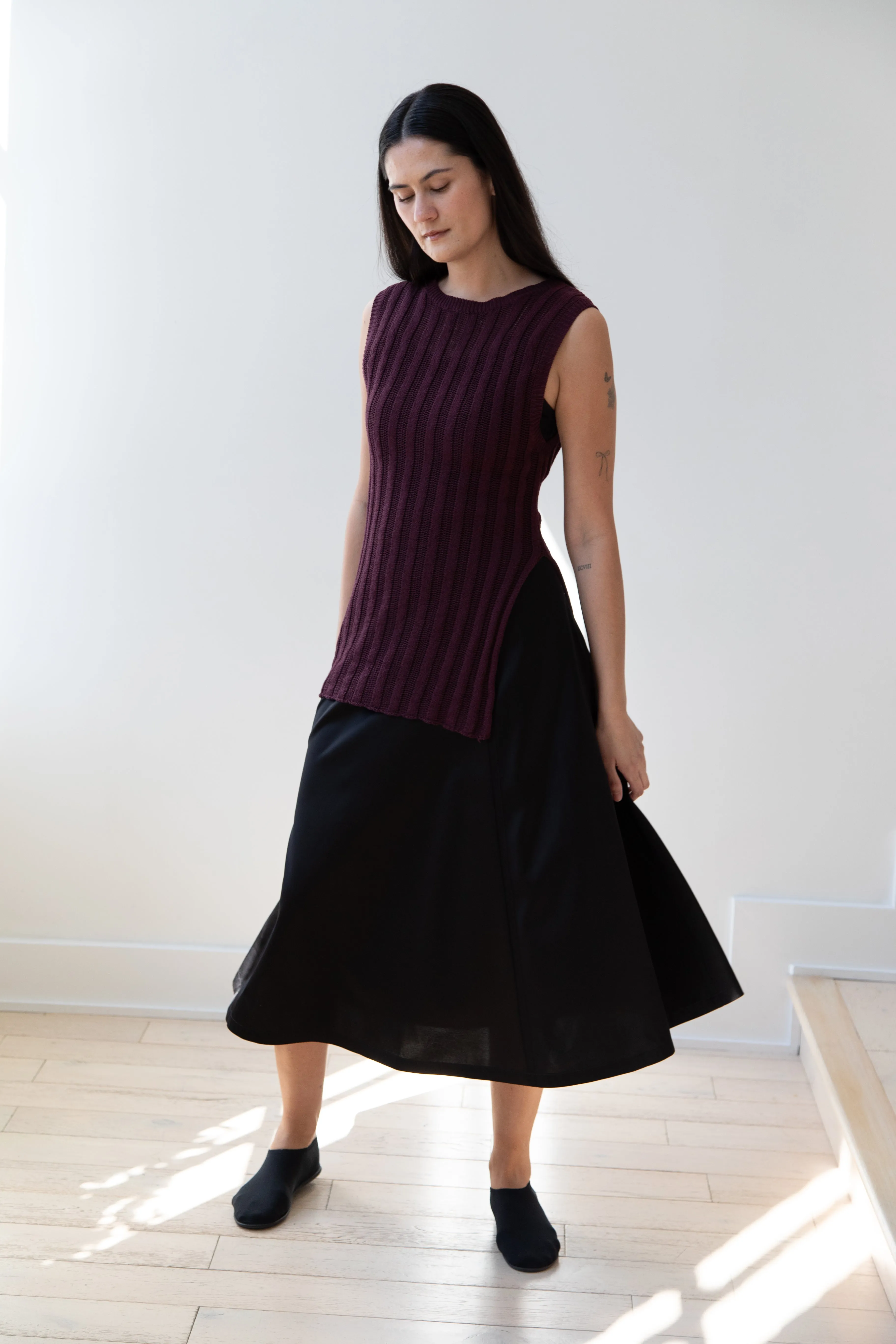 Barena Venezia | Perry Marris Top in Vino Knit