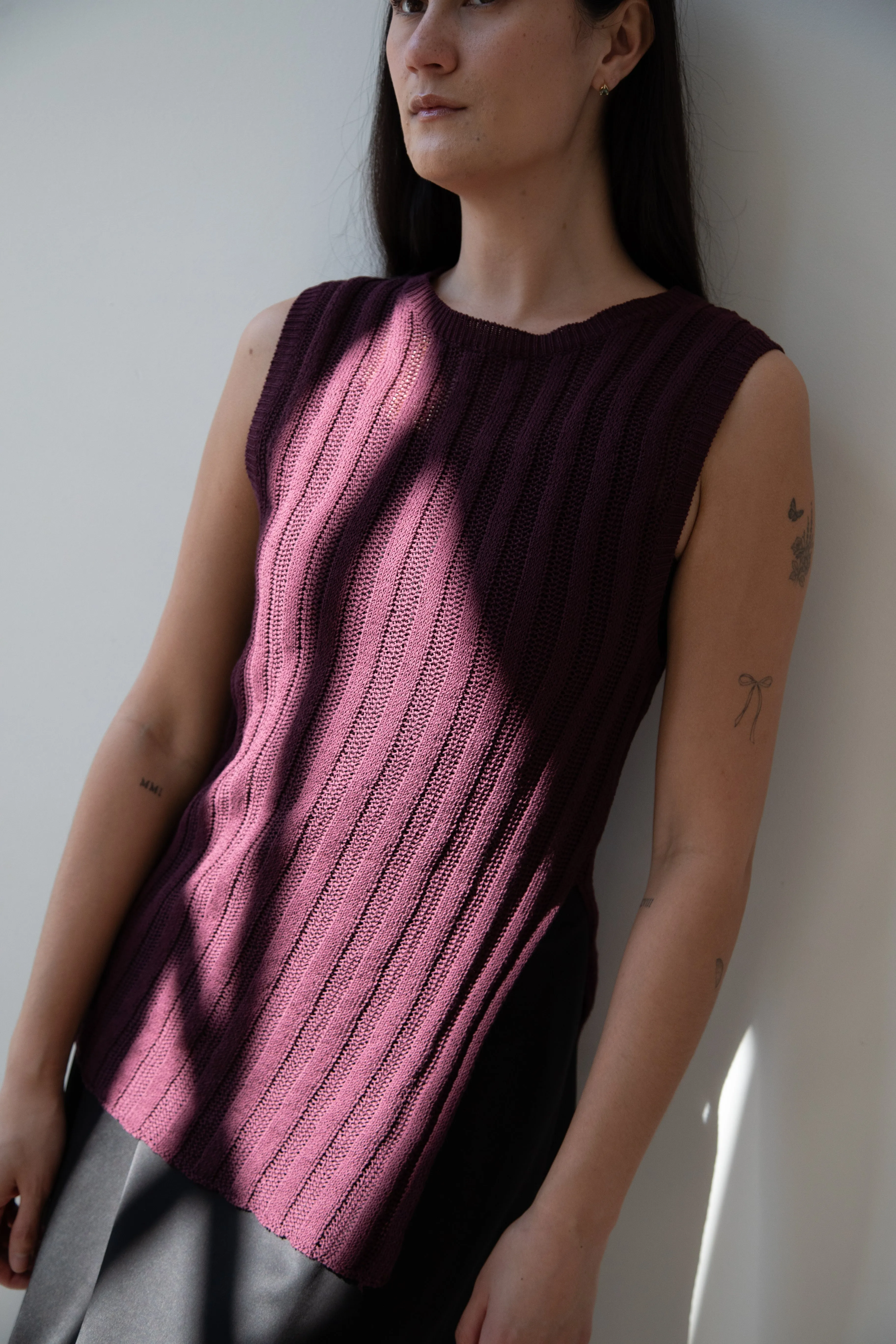 Barena Venezia | Perry Marris Top in Vino Knit