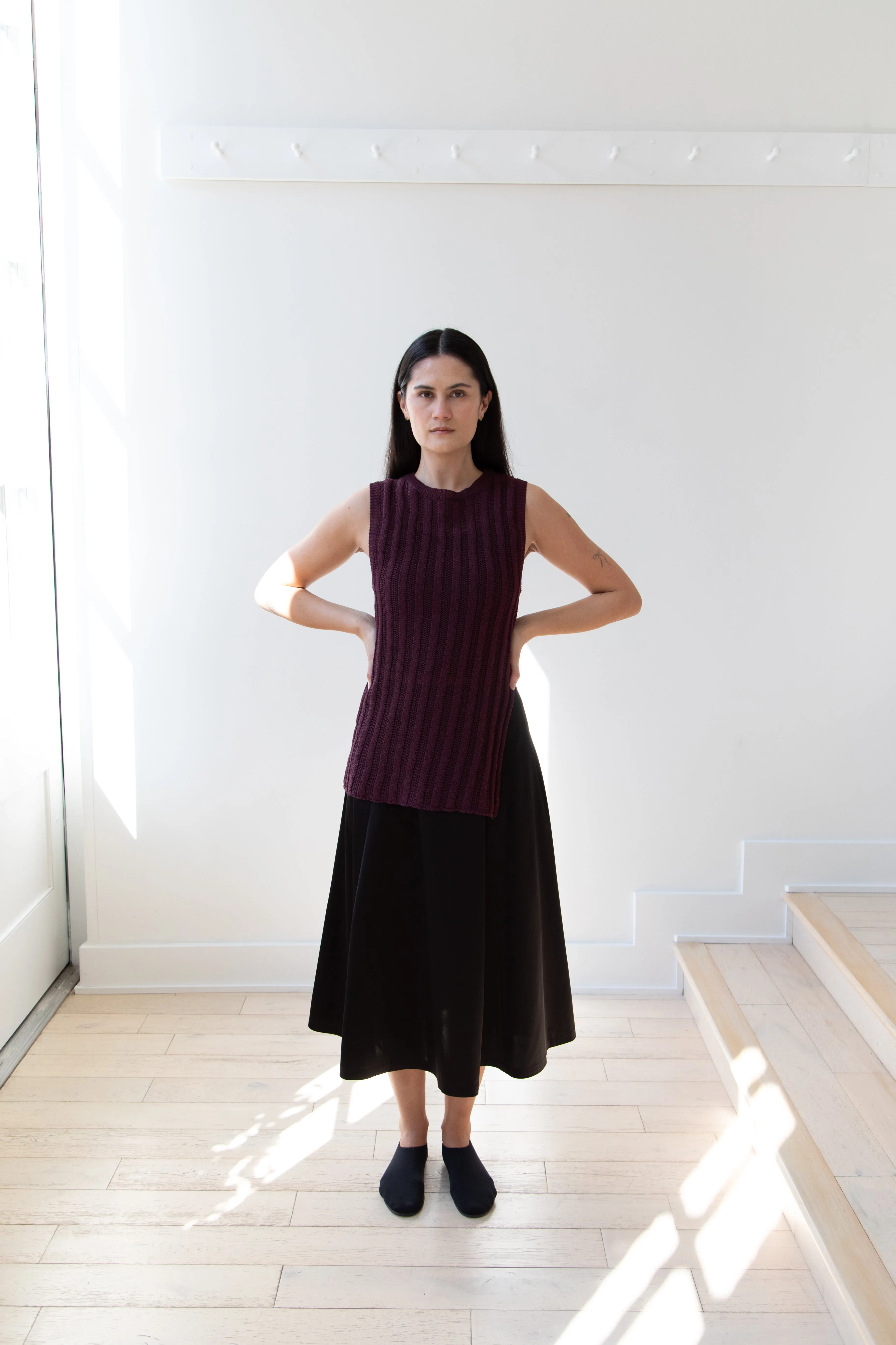 Barena Venezia | Perry Marris Top in Vino Knit