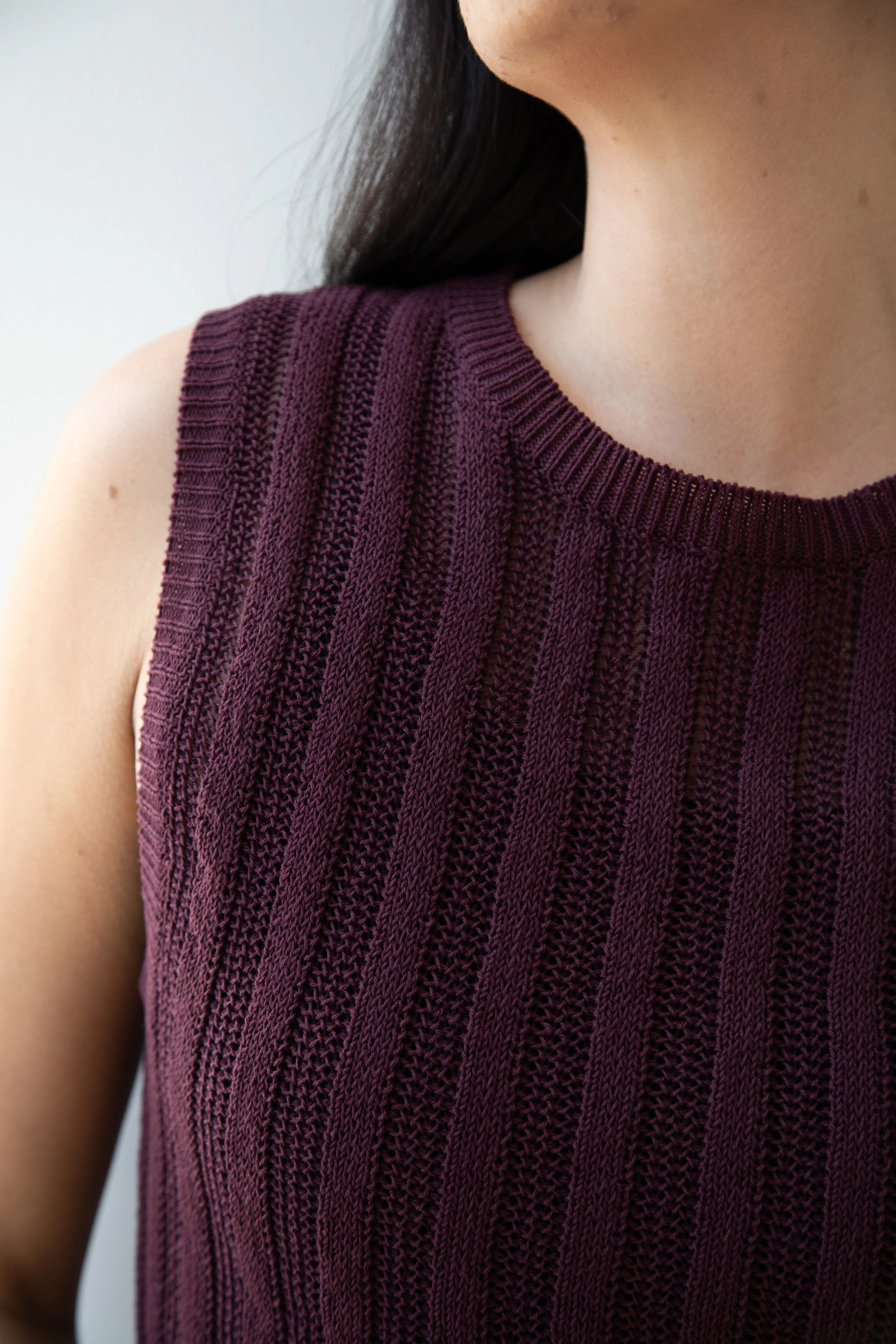 Barena Venezia | Perry Marris Top in Vino Knit