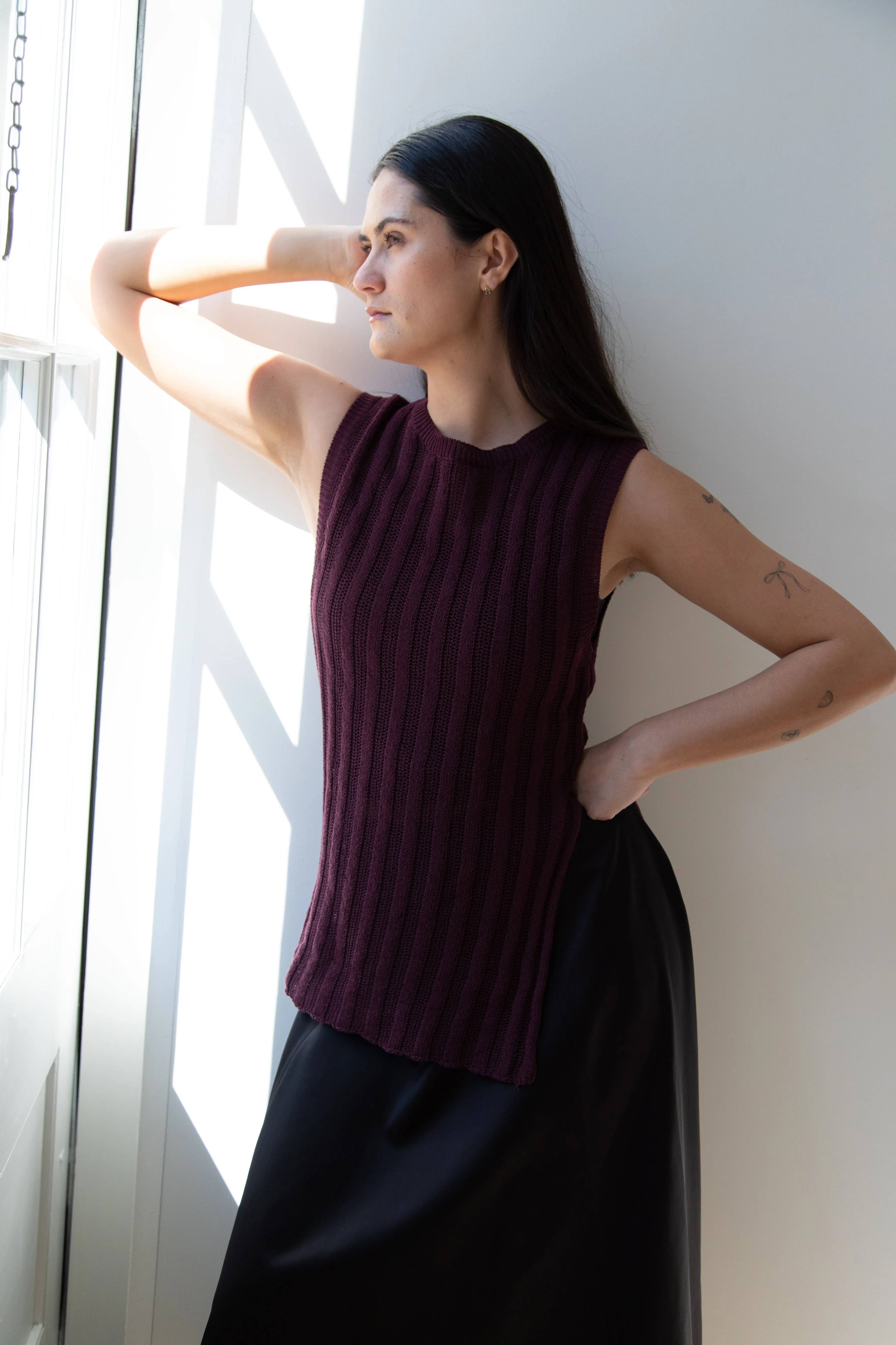 Barena Venezia | Perry Marris Top in Vino Knit