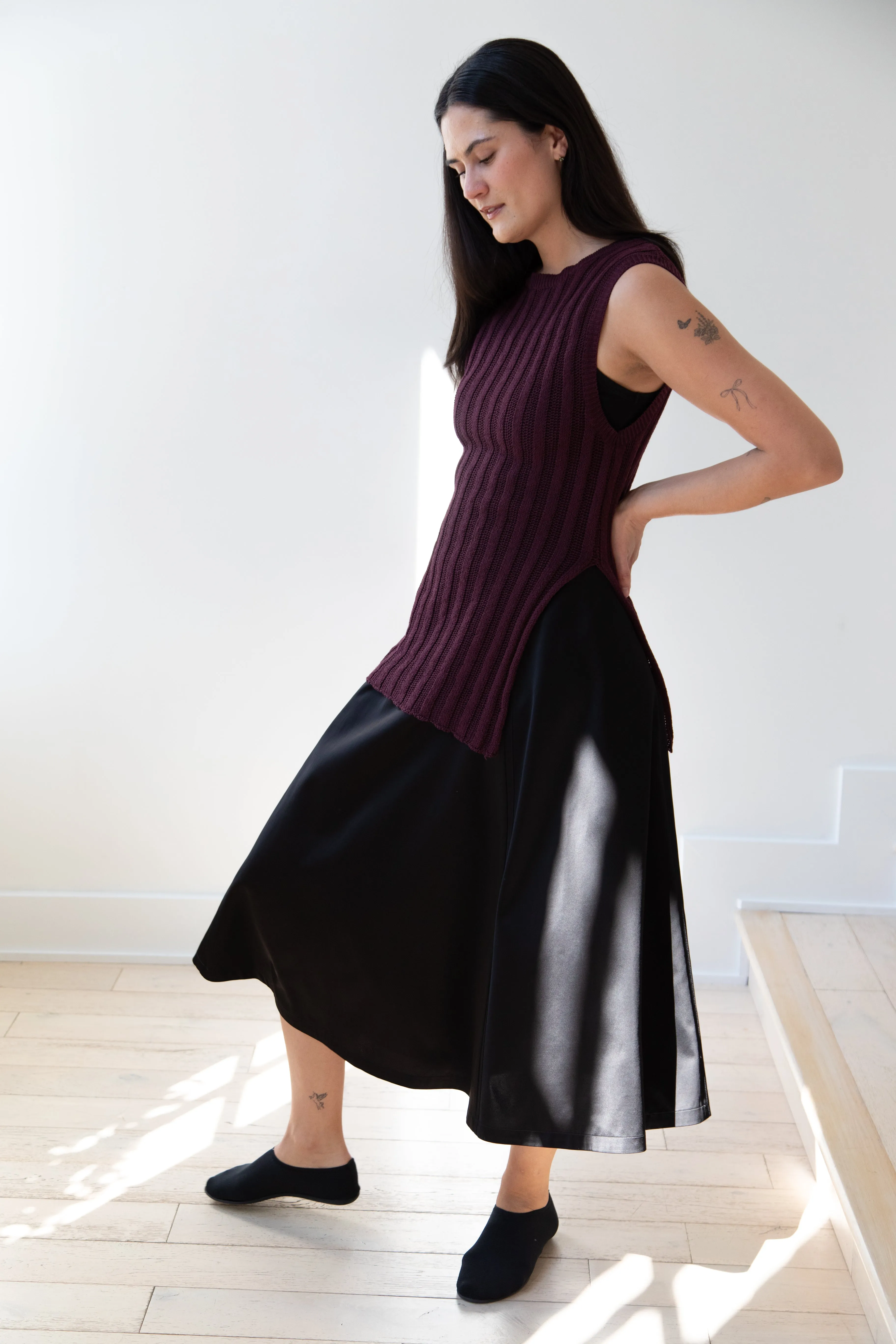 Barena Venezia | Perry Marris Top in Vino Knit