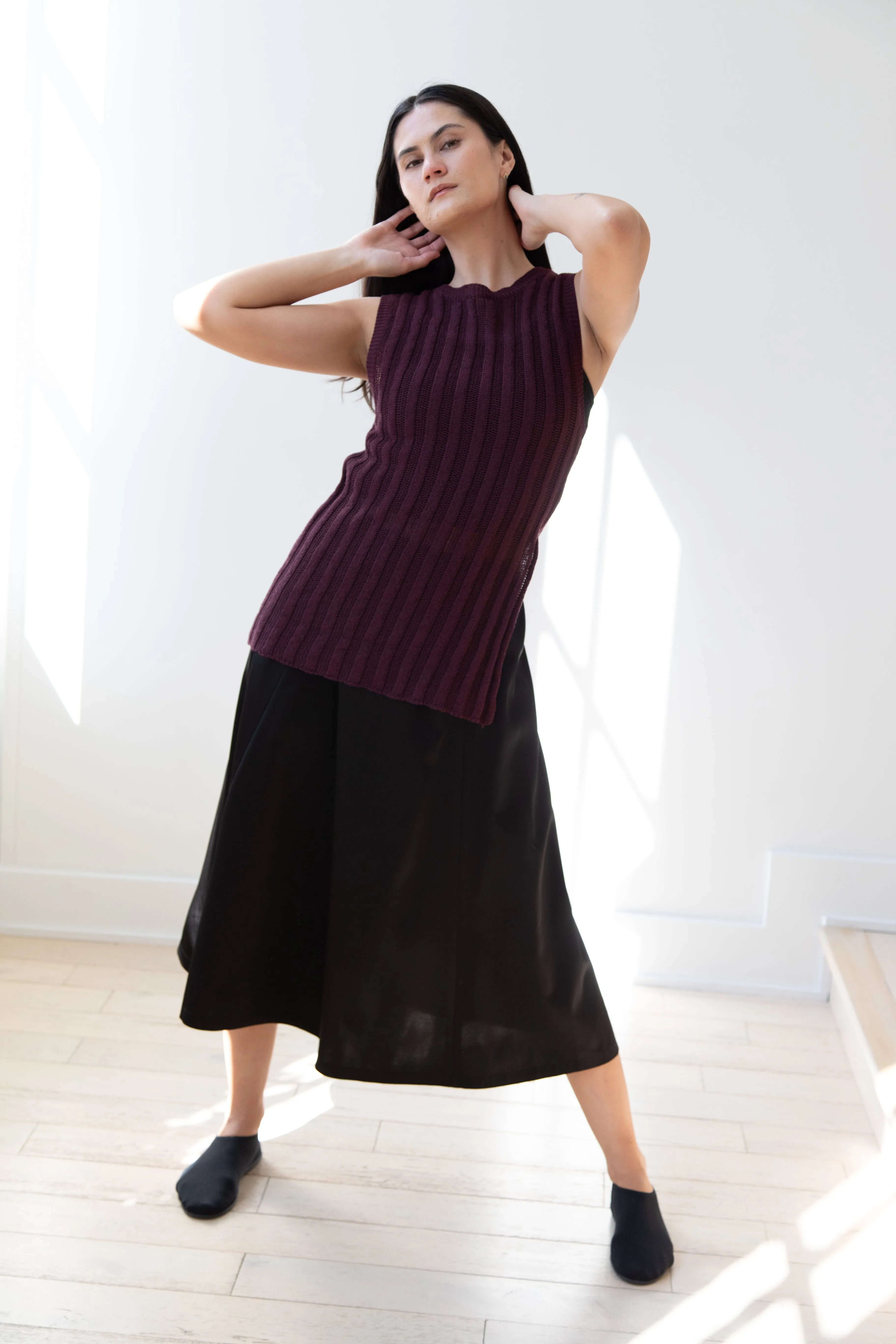 Barena Venezia | Perry Marris Top in Vino Knit