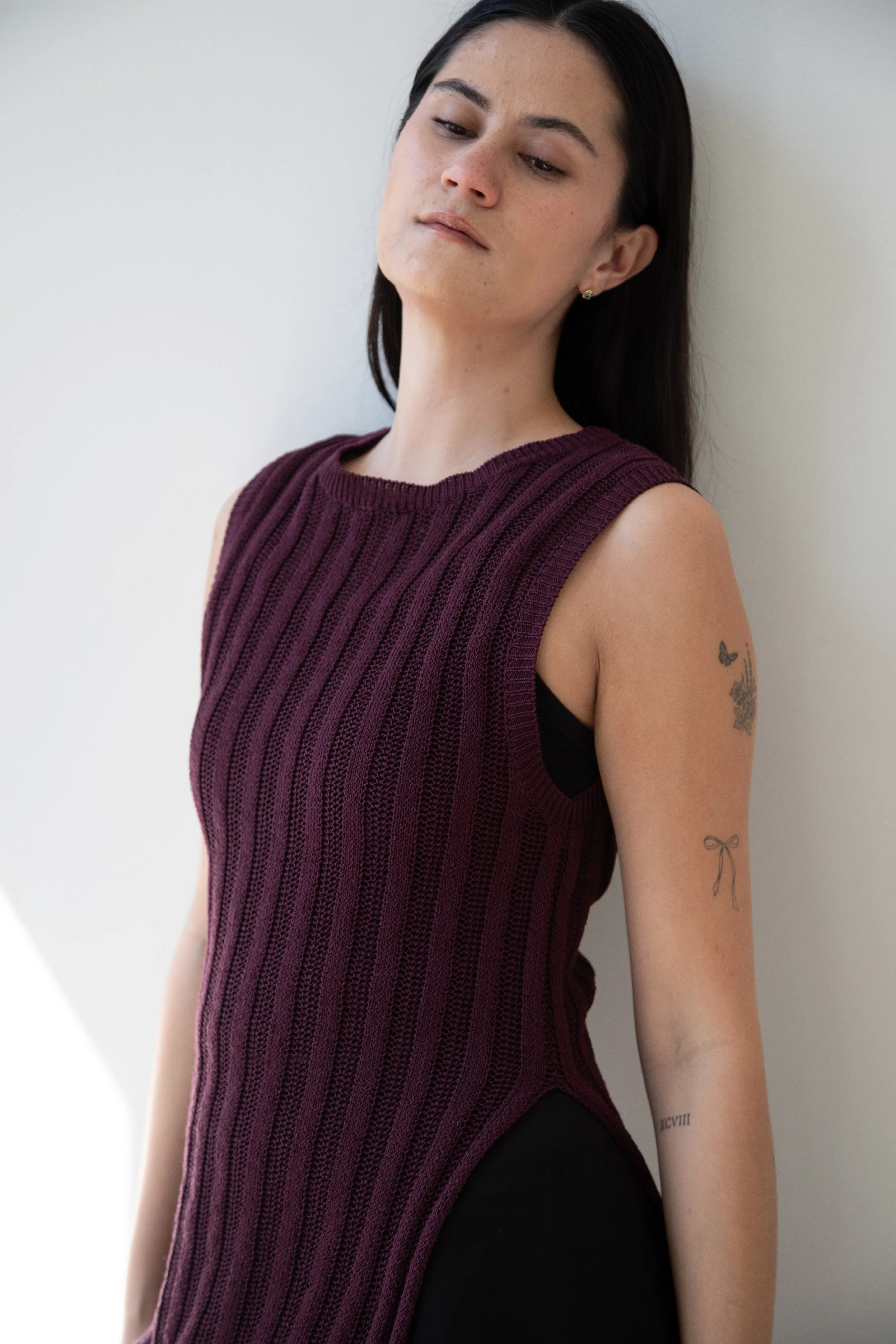 Barena Venezia | Perry Marris Top in Vino Knit