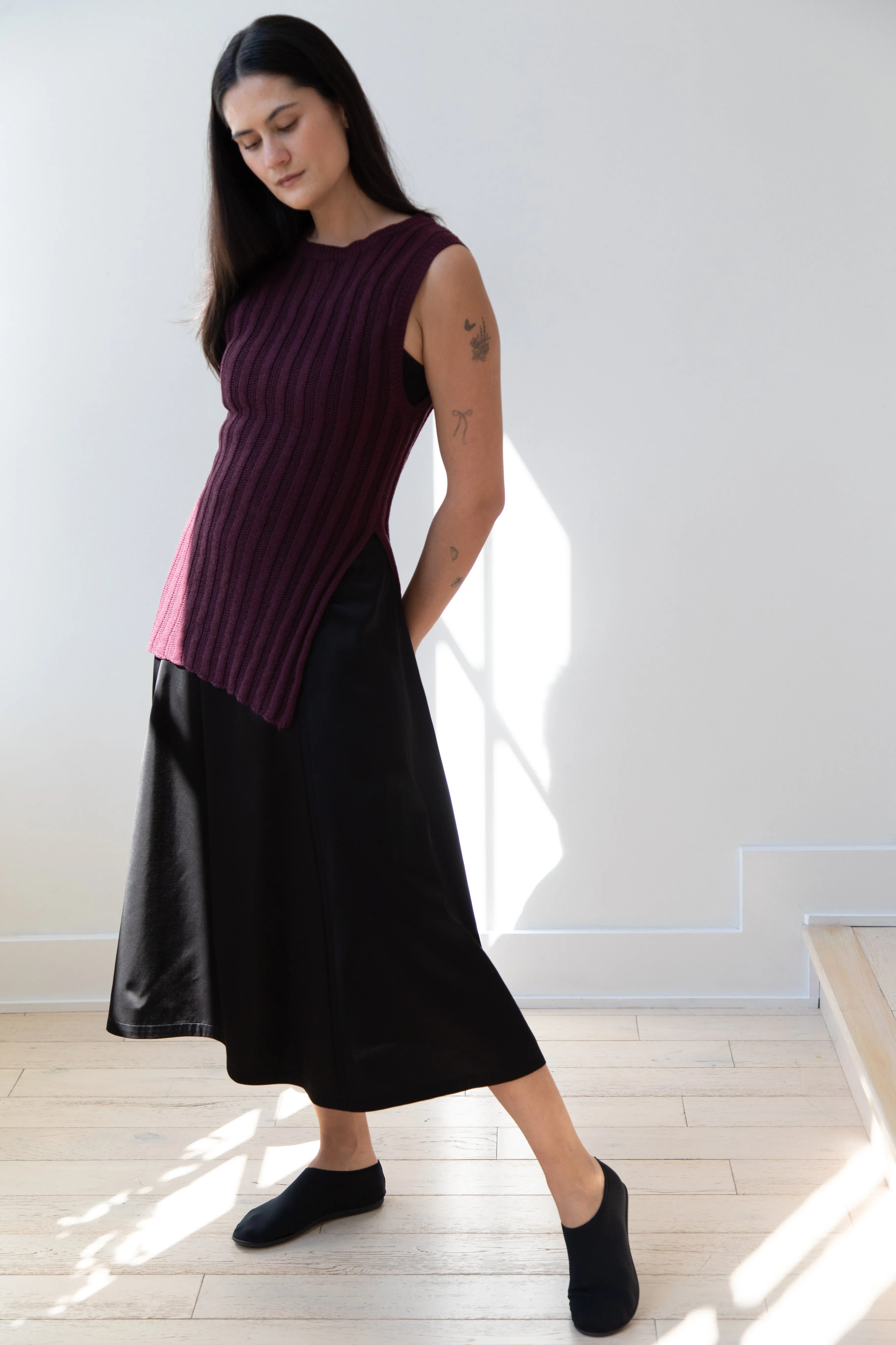 Barena Venezia | Perry Marris Top in Vino Knit