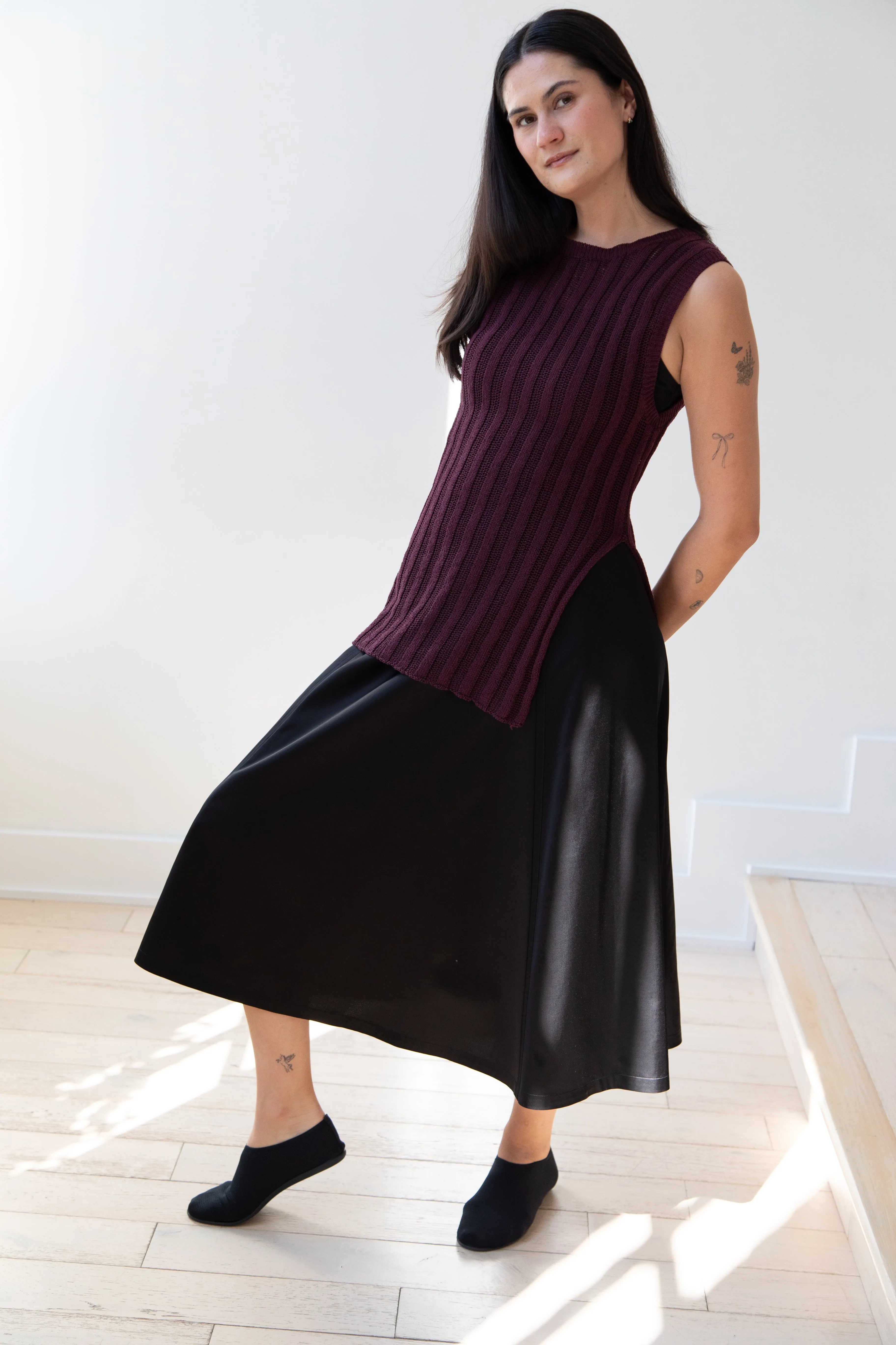 Barena Venezia | Perry Marris Top in Vino Knit