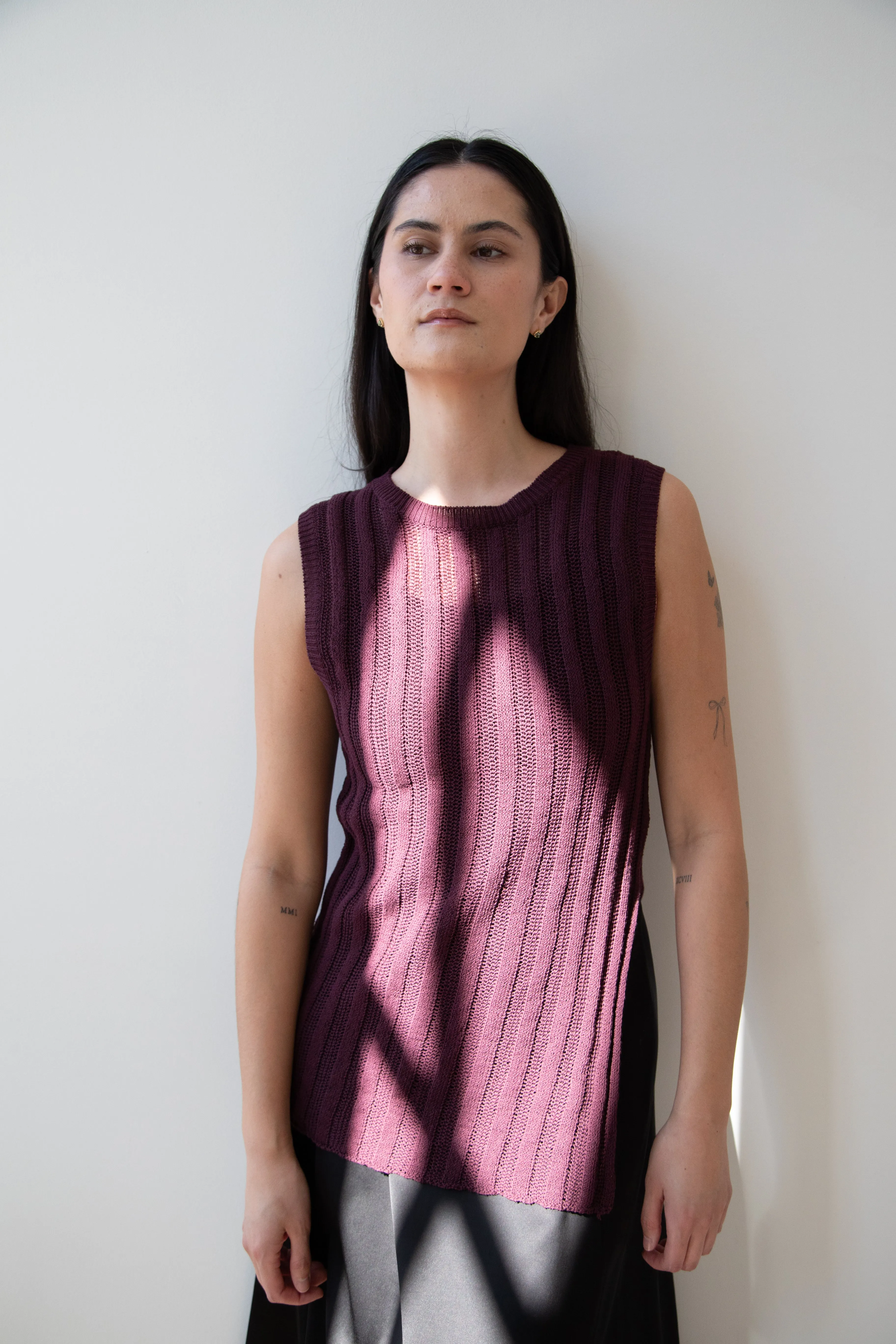 Barena Venezia | Perry Marris Top in Vino Knit