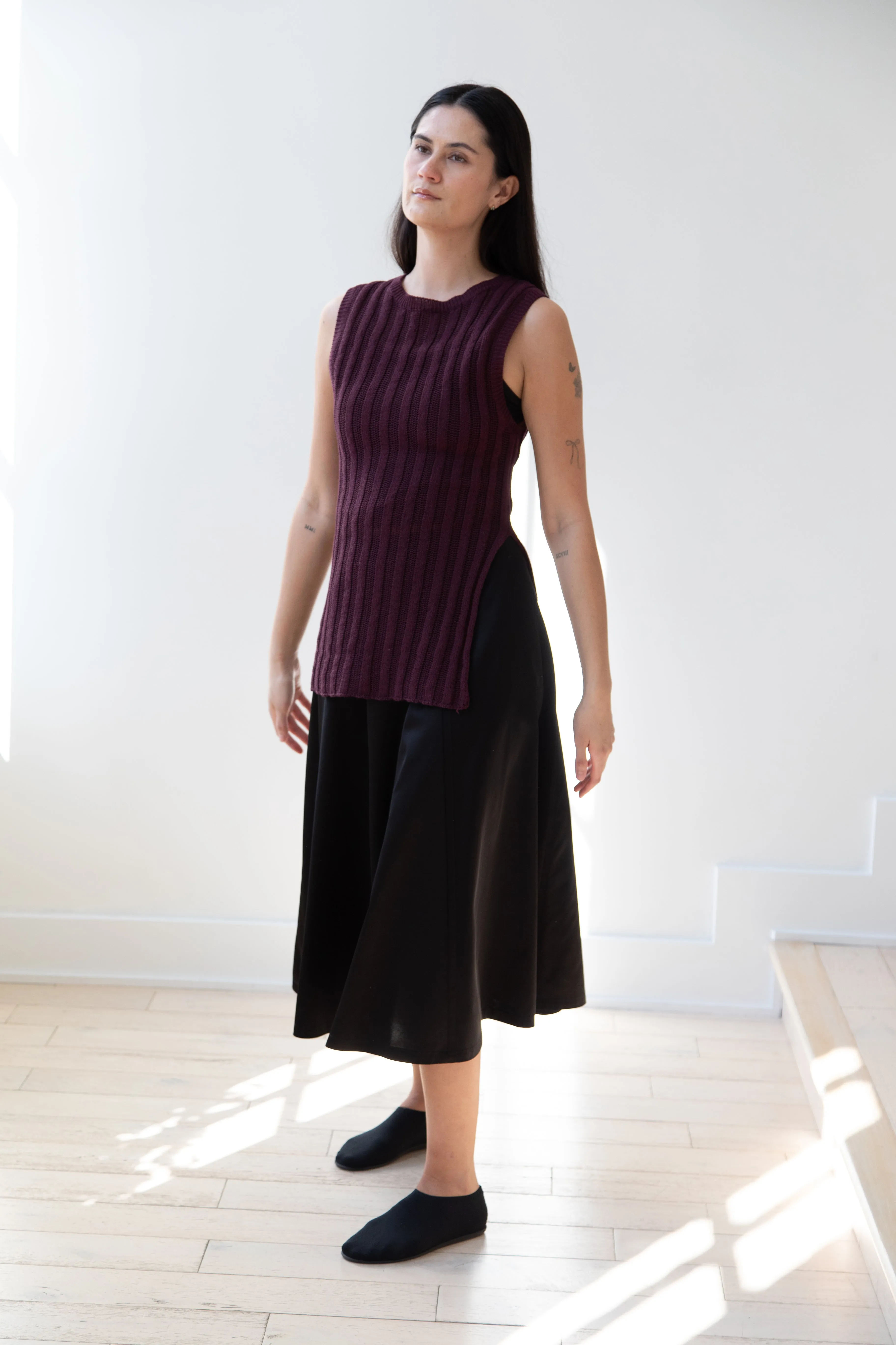 Barena Venezia | Perry Marris Top in Vino Knit