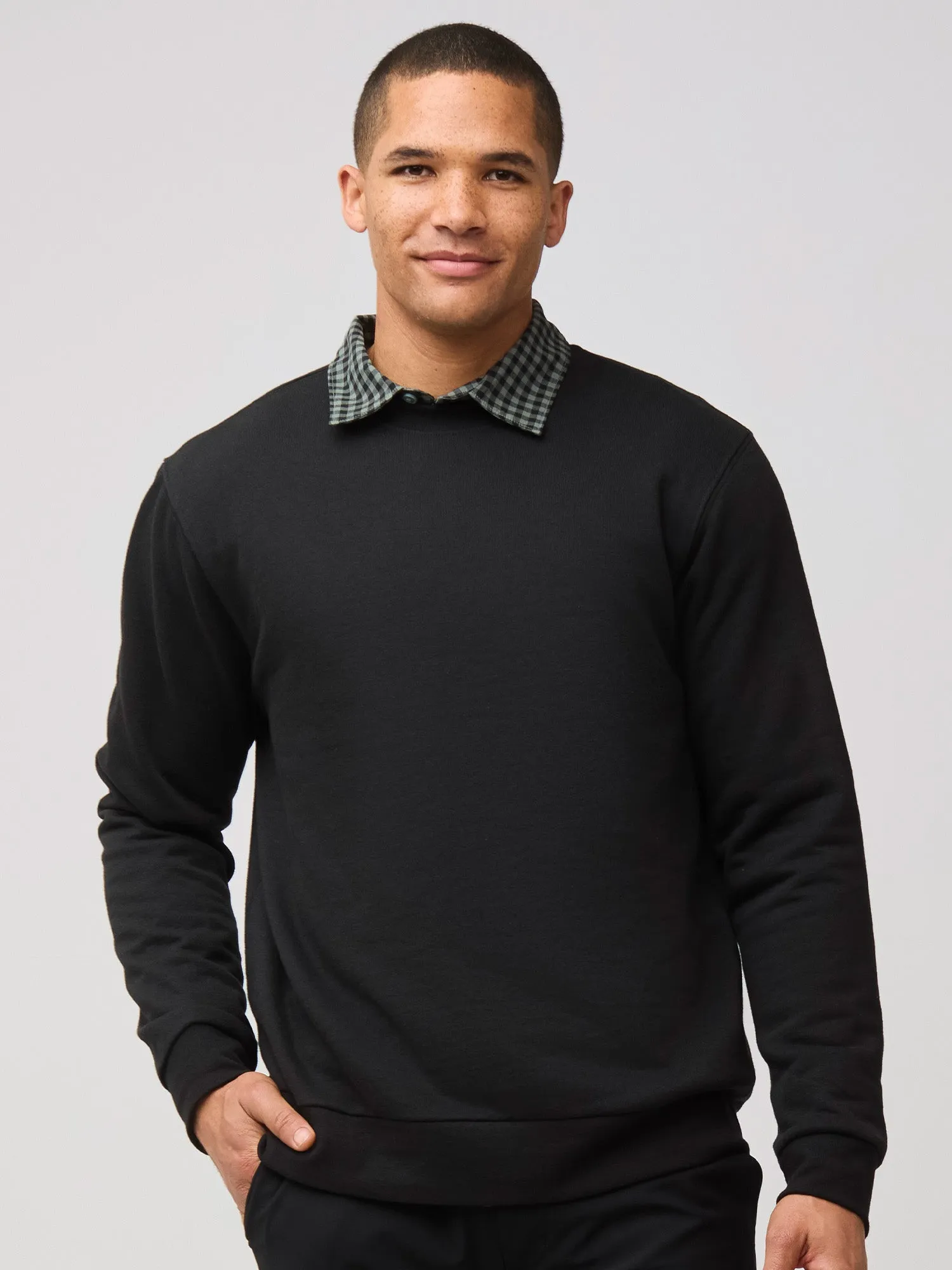 Black Crew Sweatshirt