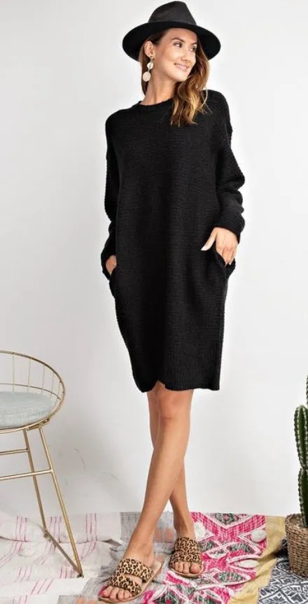 Black Sweater Dress