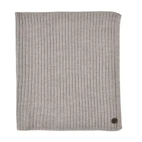 Boys Grey Knit ribbed Blanket | Made in France