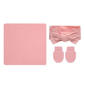 Brielle Ribbed Newborn Headband Bundle