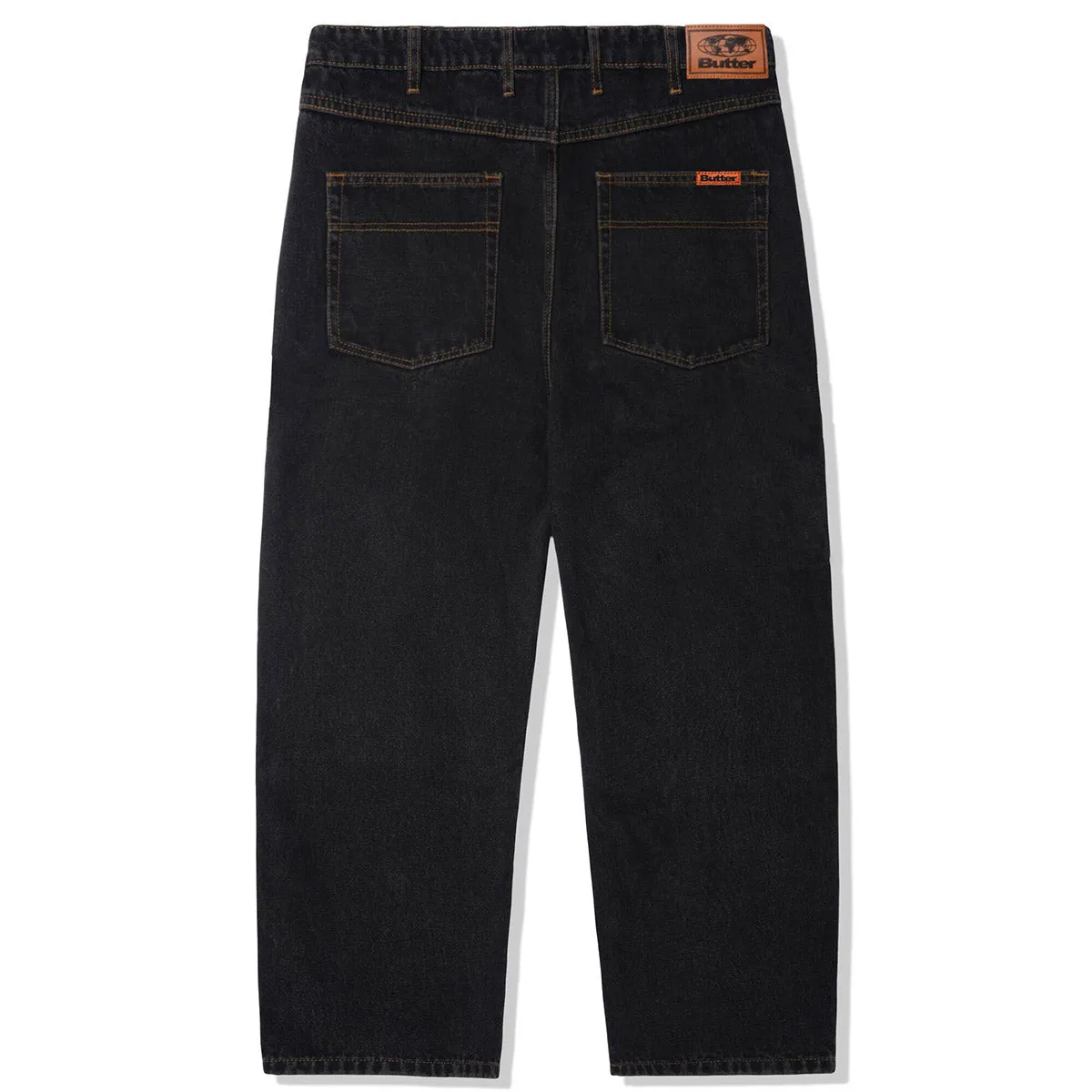 Butter Goods - Relaxed Denim Jeans Washed Black