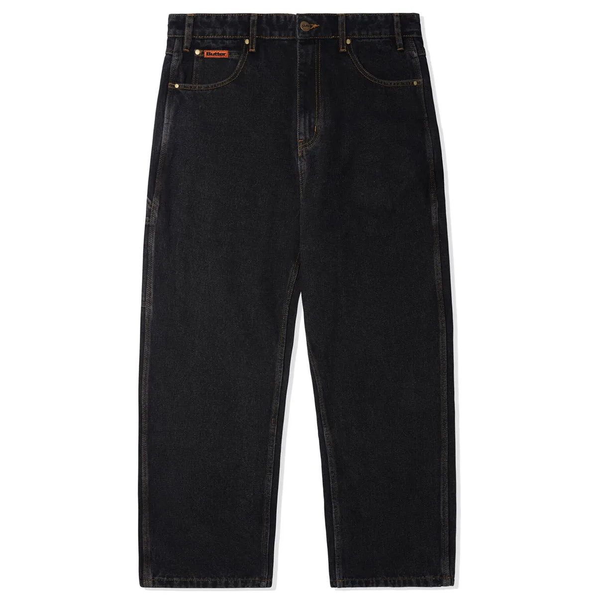 Butter Goods - Relaxed Denim Jeans Washed Black