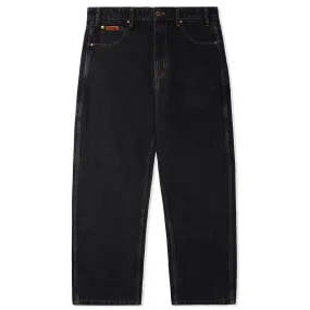 Butter Goods - Relaxed Denim Jeans Washed Black