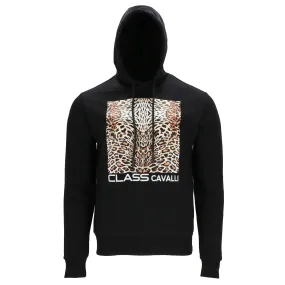 Cavalli Class Men's Black Sweatshirt