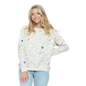 Constellation Print Sweatshirt