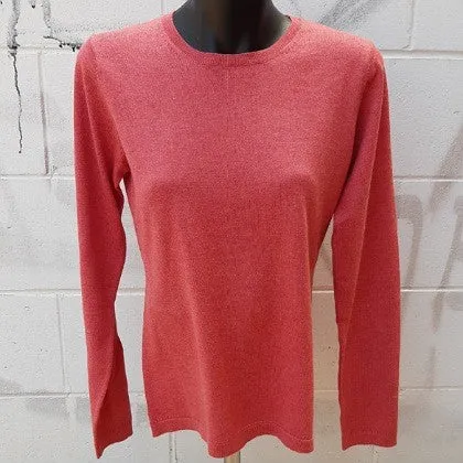 COTTON CASHMERE CREW NECK JUMPER