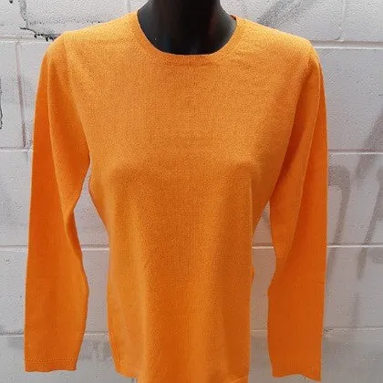 COTTON CASHMERE CREW NECK JUMPER