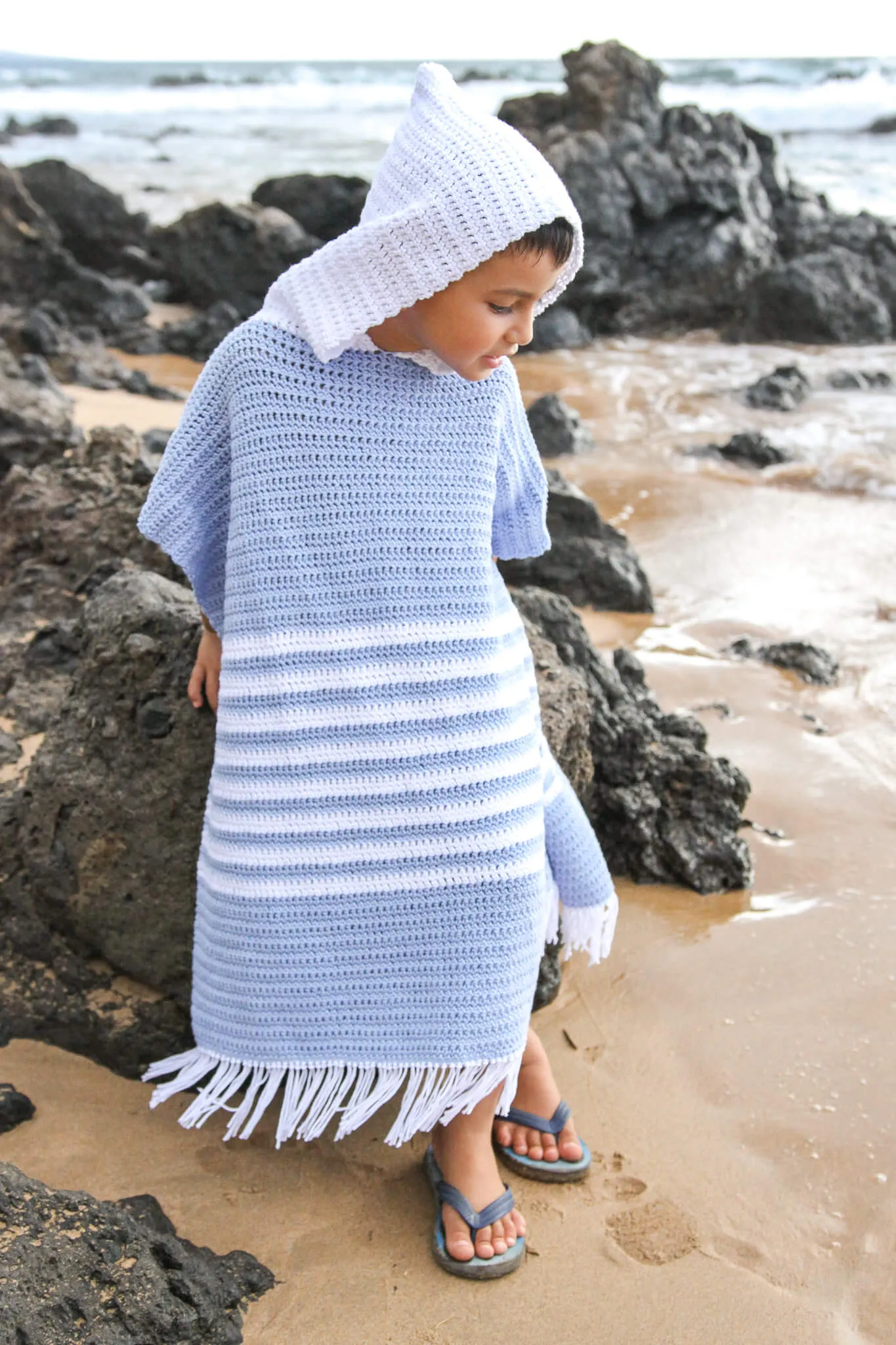 Crochet Kit - Kids Summer Poncho