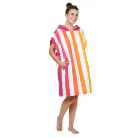 Dock & Bay Poncho Adults - Peach Sunrise