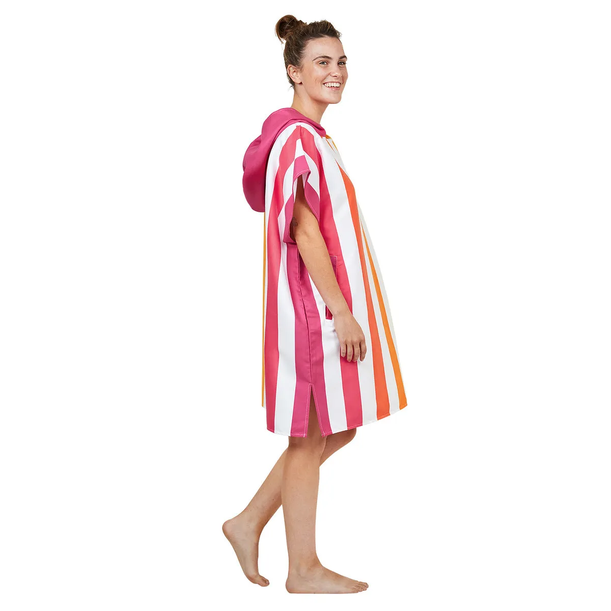 Dock & Bay Poncho Adults - Peach Sunrise