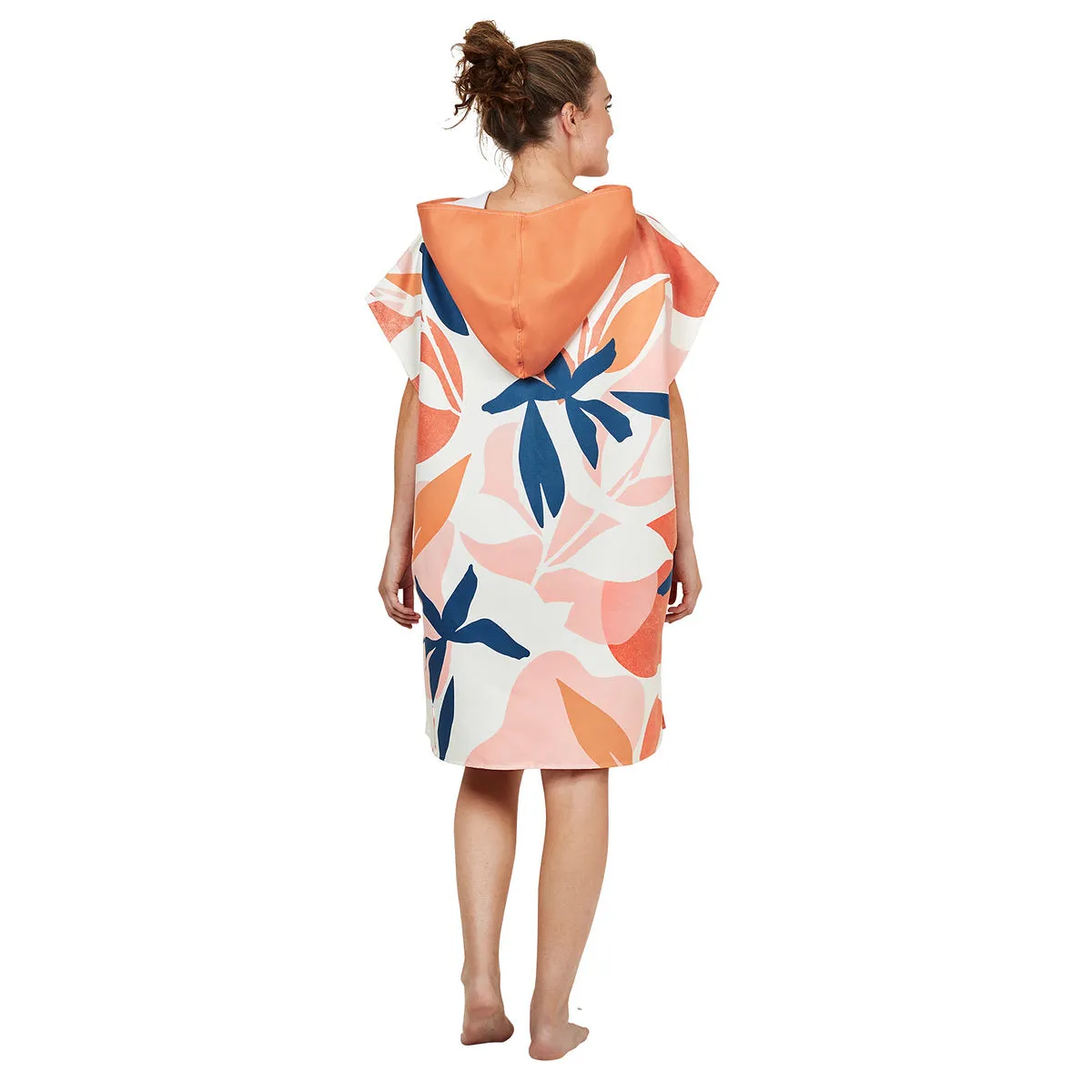 Dock & Bay Poncho Adults - Terracotta Tropics