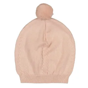 Feltman Brothers Pom Pom Knit Hat - Sea Coral