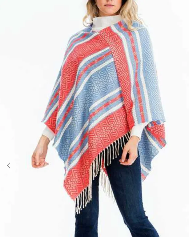 Fringe Iconic Gypsy Poncho - 2 Colors