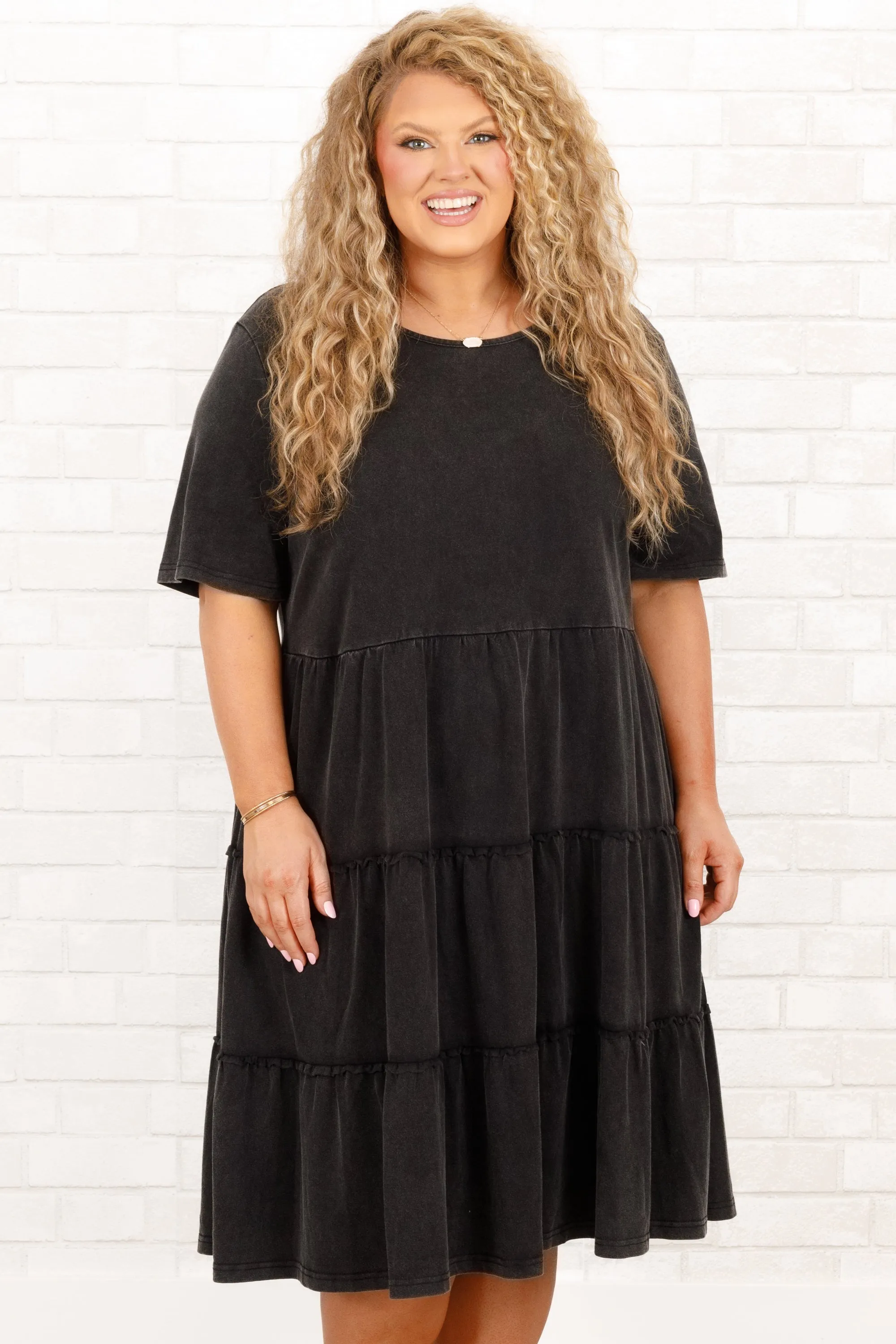 Happier Forever Dress, Black