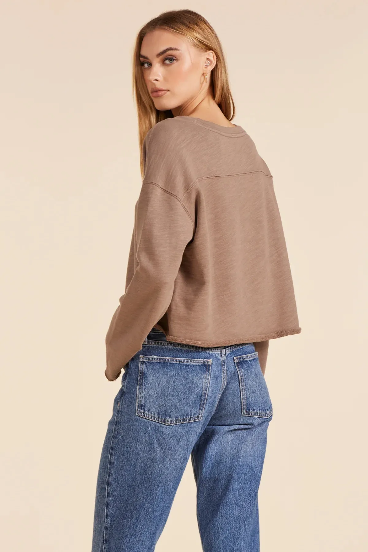 Hazelnut Pullover Sweatshirt