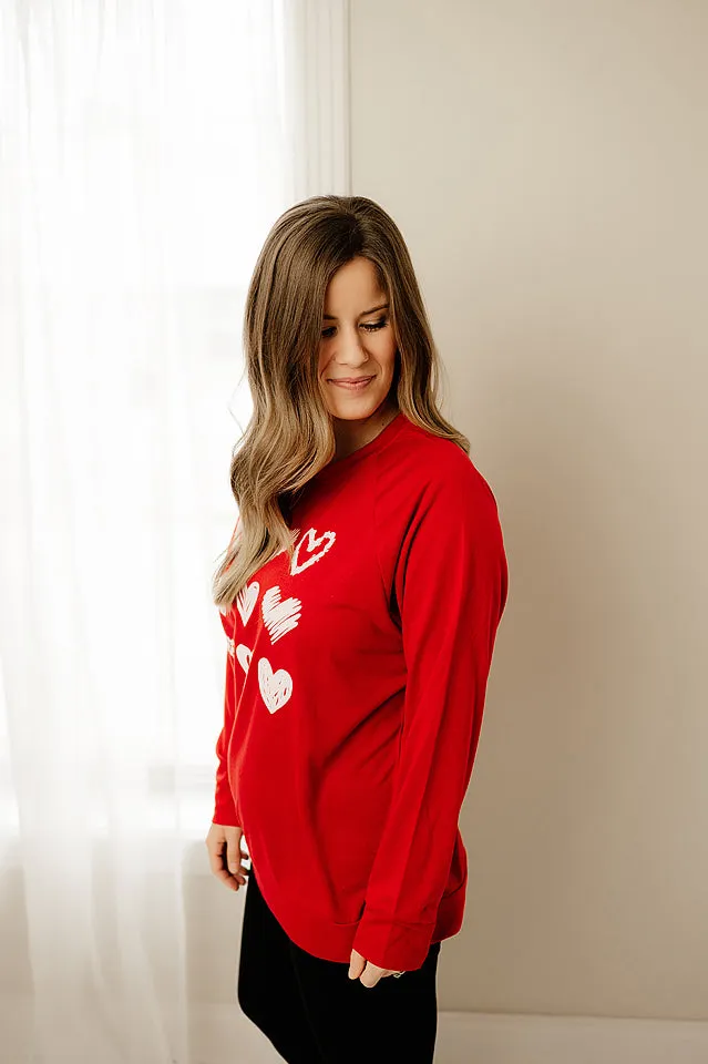 Hearts Sweatshirt