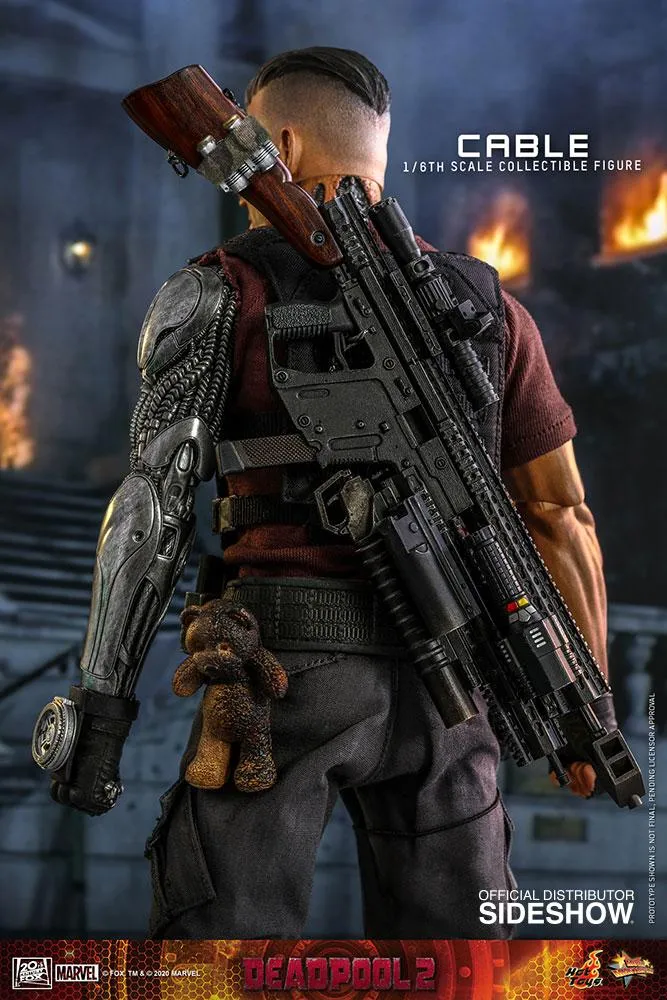 Hot Toys Movie Masterpiece 1/6 Scale Figure - Cable Collector's Edition (Deadpool 2)