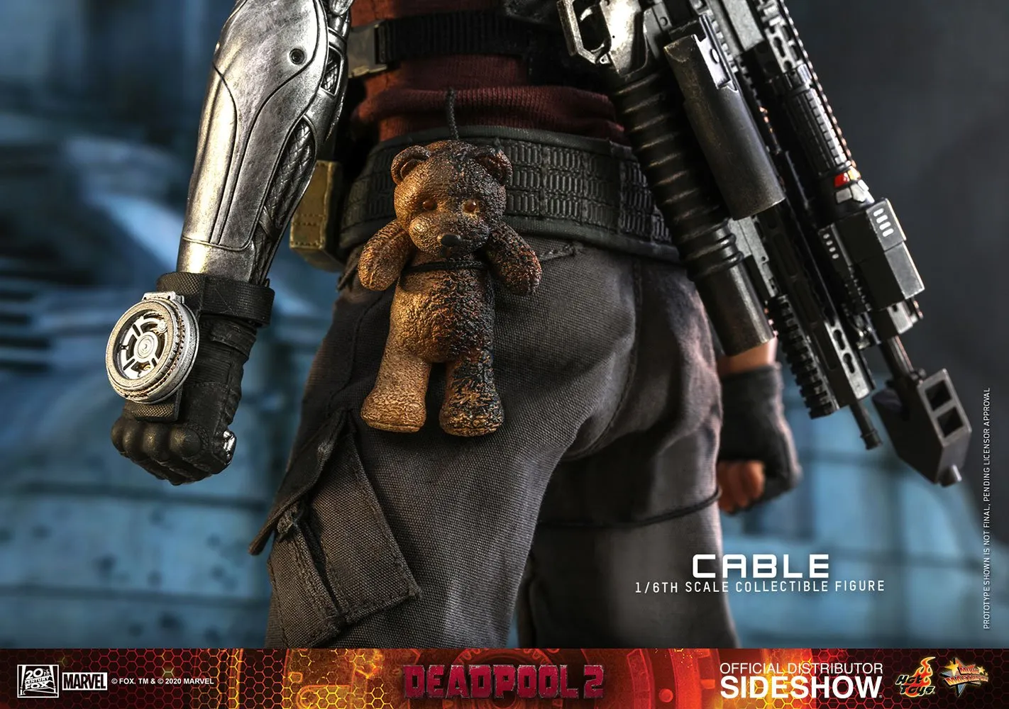 Hot Toys Movie Masterpiece 1/6 Scale Figure - Cable Collector's Edition (Deadpool 2)