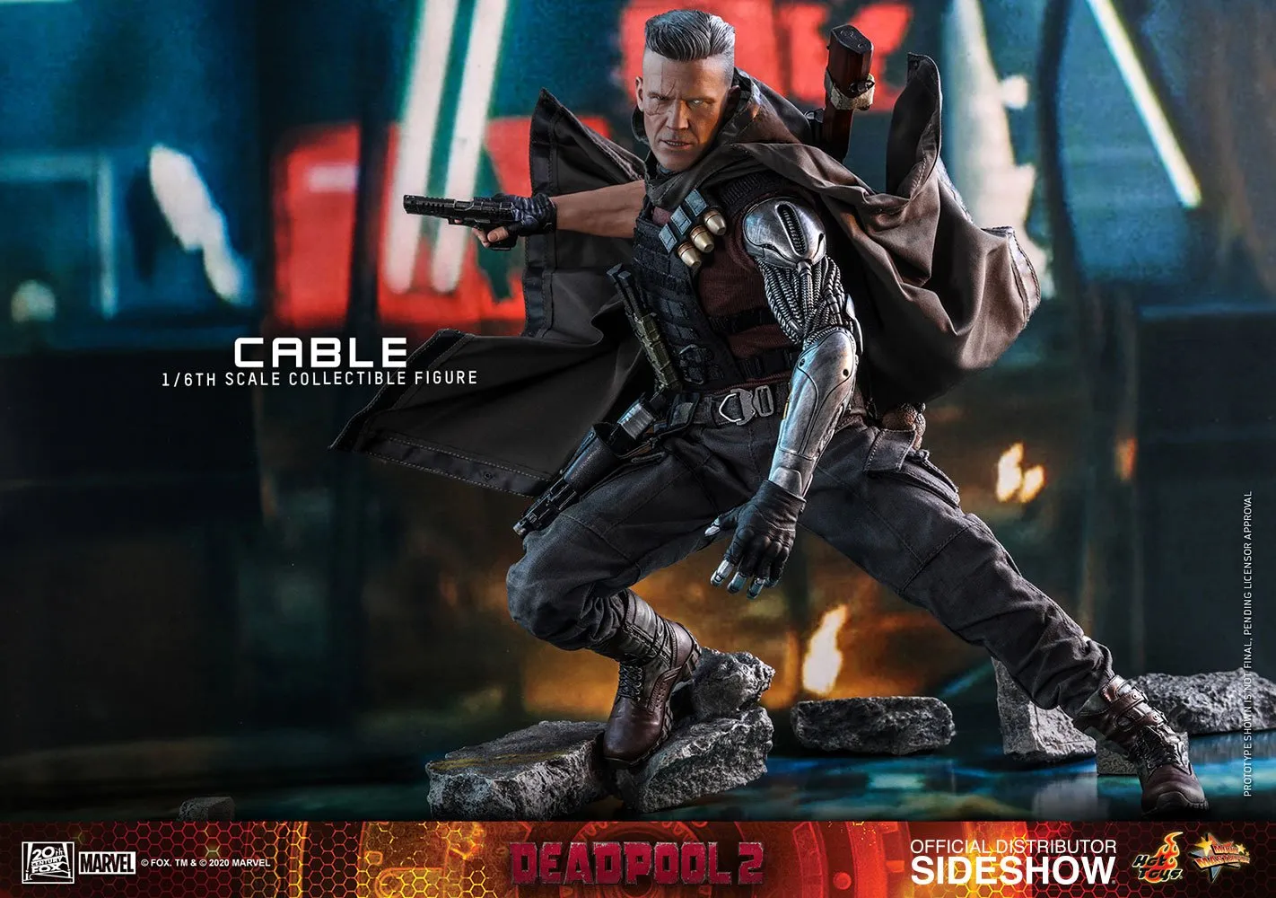 Hot Toys Movie Masterpiece 1/6 Scale Figure - Cable Collector's Edition (Deadpool 2)