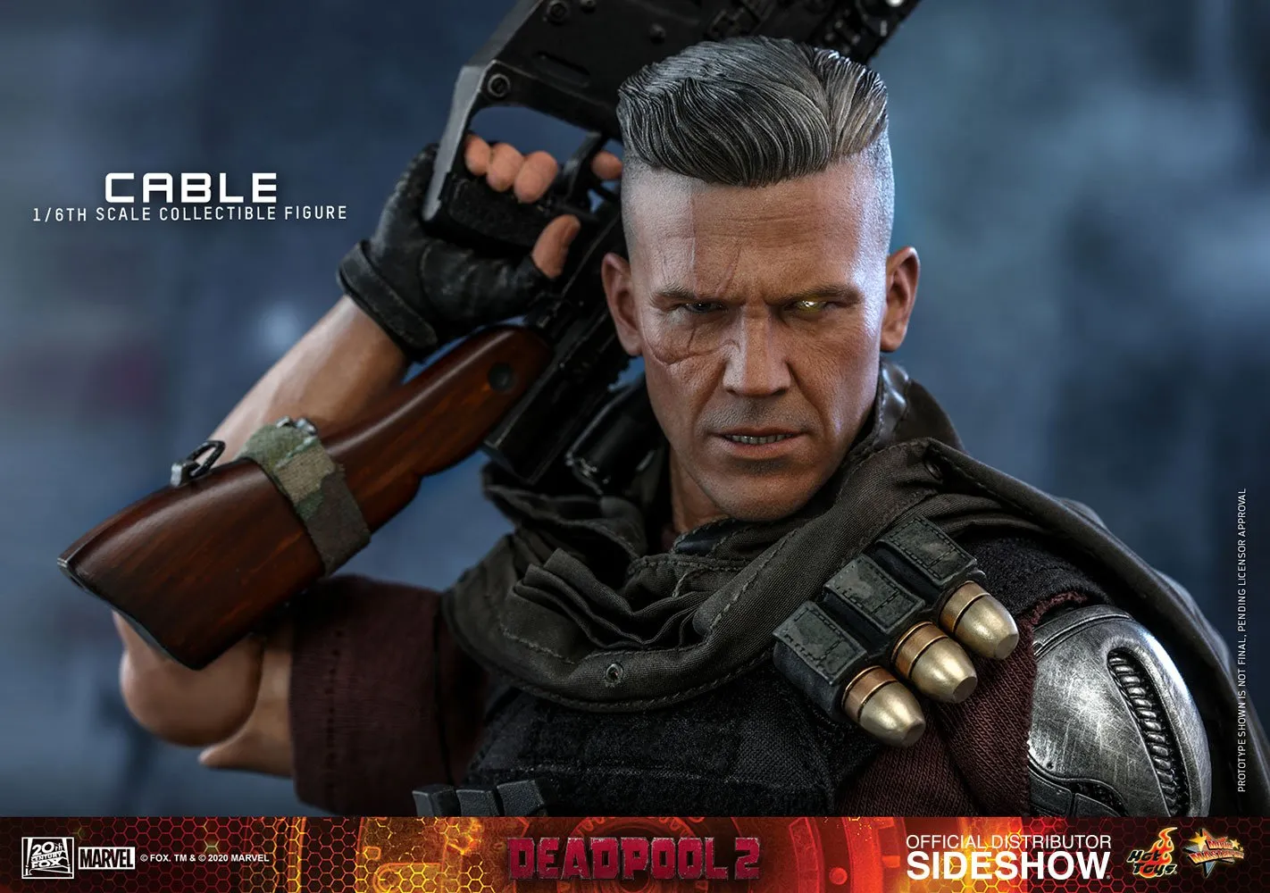 Hot Toys Movie Masterpiece 1/6 Scale Figure - Cable Collector's Edition (Deadpool 2)