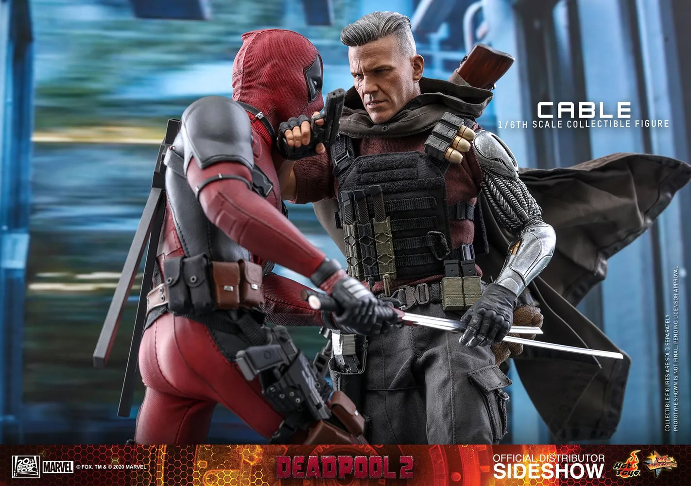 Hot Toys Movie Masterpiece 1/6 Scale Figure - Cable Collector's Edition (Deadpool 2)