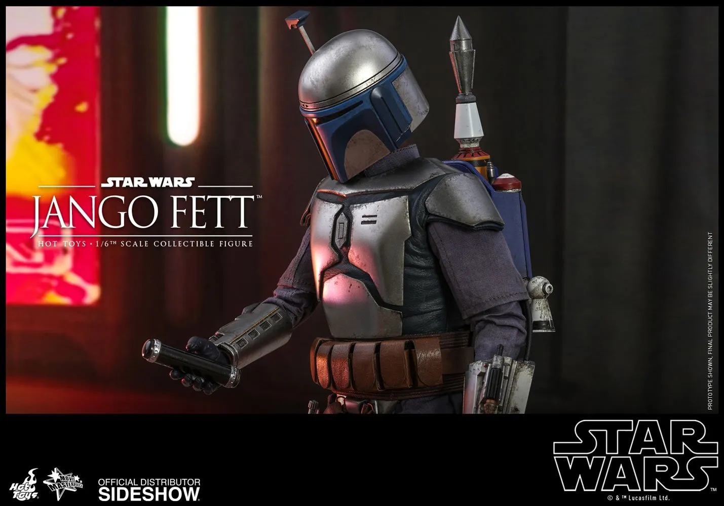 Hot Toys Movie Masterpiece 1/6 Scale Figure - Jango Fett (Star Wars Episode II: Attack of the Clones)