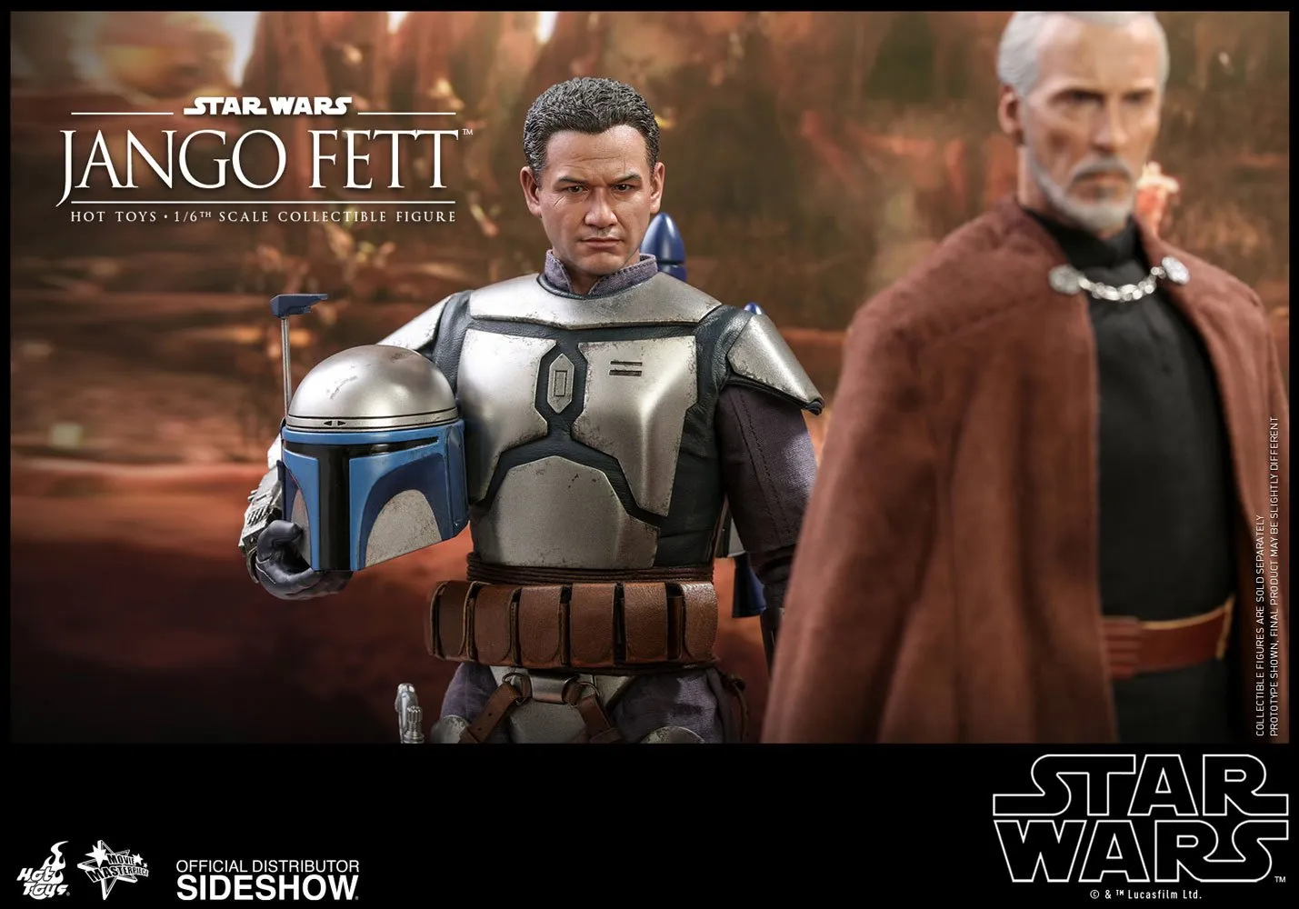 Hot Toys Movie Masterpiece 1/6 Scale Figure - Jango Fett (Star Wars Episode II: Attack of the Clones)