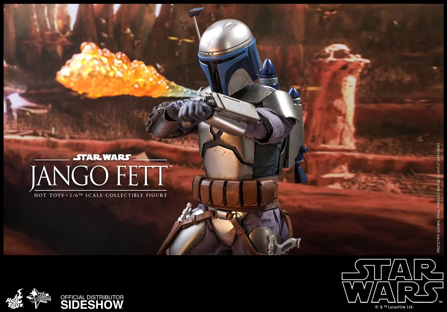 Hot Toys Movie Masterpiece 1/6 Scale Figure - Jango Fett (Star Wars Episode II: Attack of the Clones)