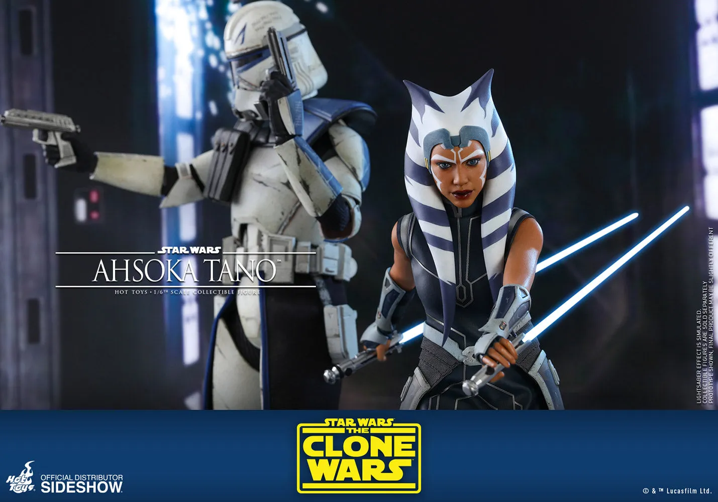 Hot Toys TV Masterpiece 1/6 Scale Figure - Ahsoka Tano (The Clone Wars)