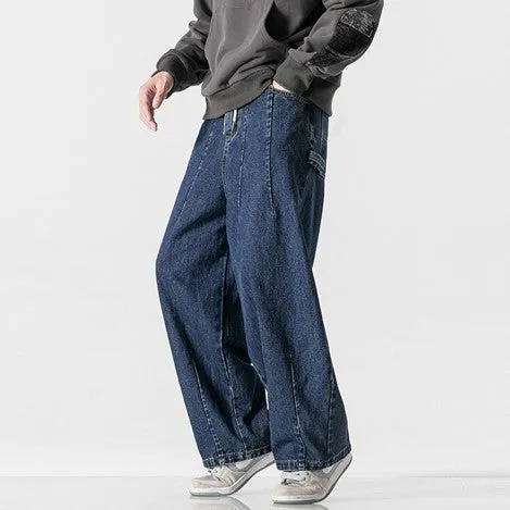 HUNTER STRAIGHT-CUT DENIM PANTS