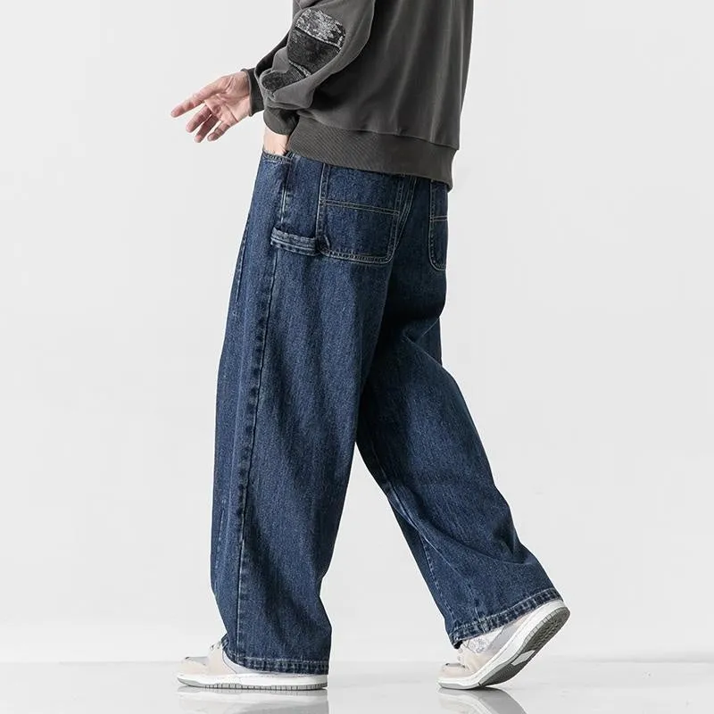 HUNTER STRAIGHT-CUT DENIM PANTS