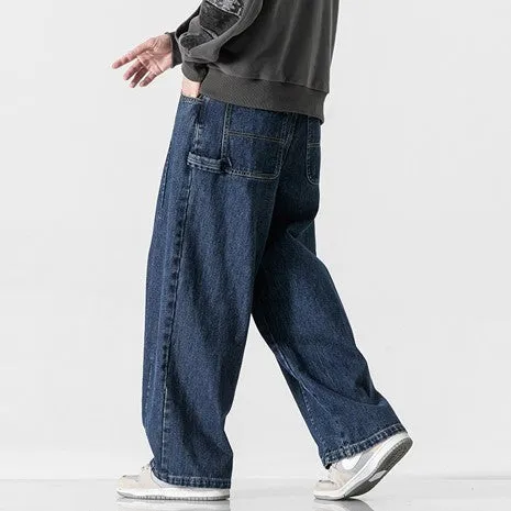 HUNTER STRAIGHT-CUT DENIM PANTS