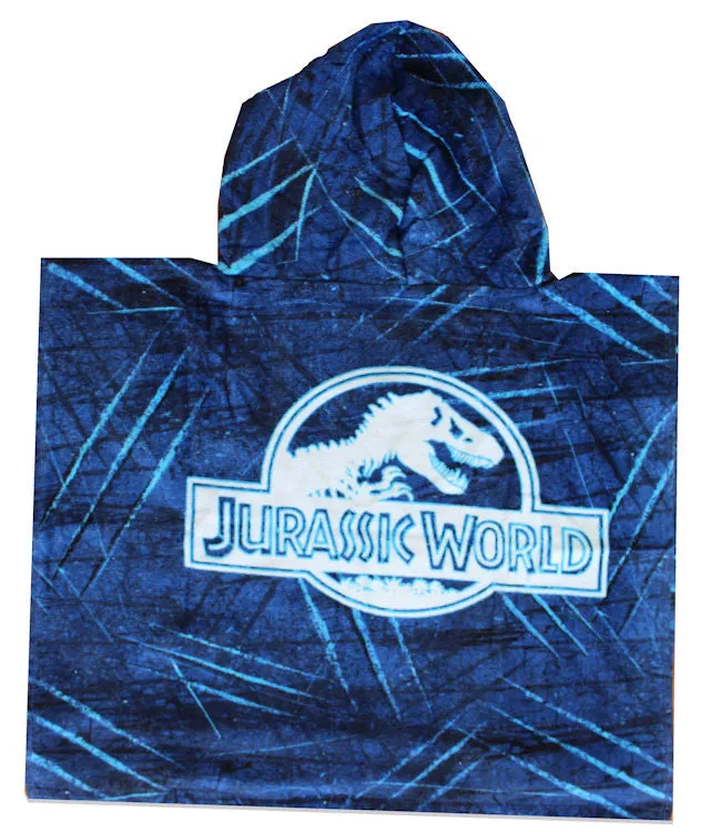 Jurassic World 2 Blue Towel Poncho